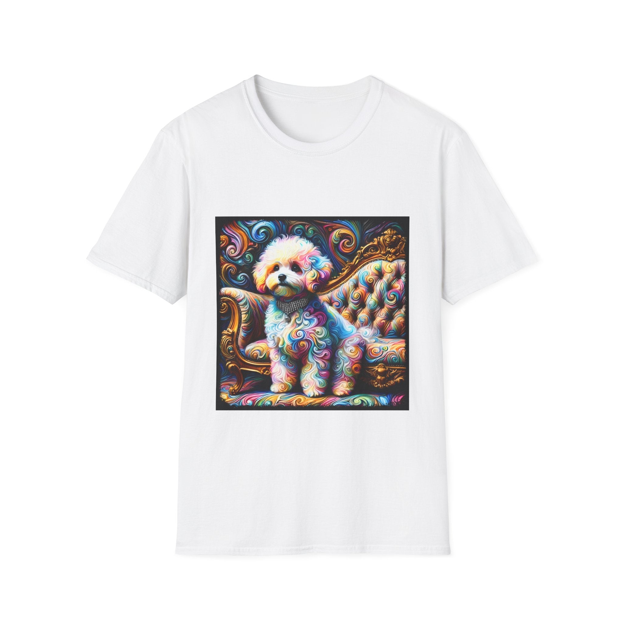 Bichon Frise Beautiful Swirl | Unisex Dog T-Shirt