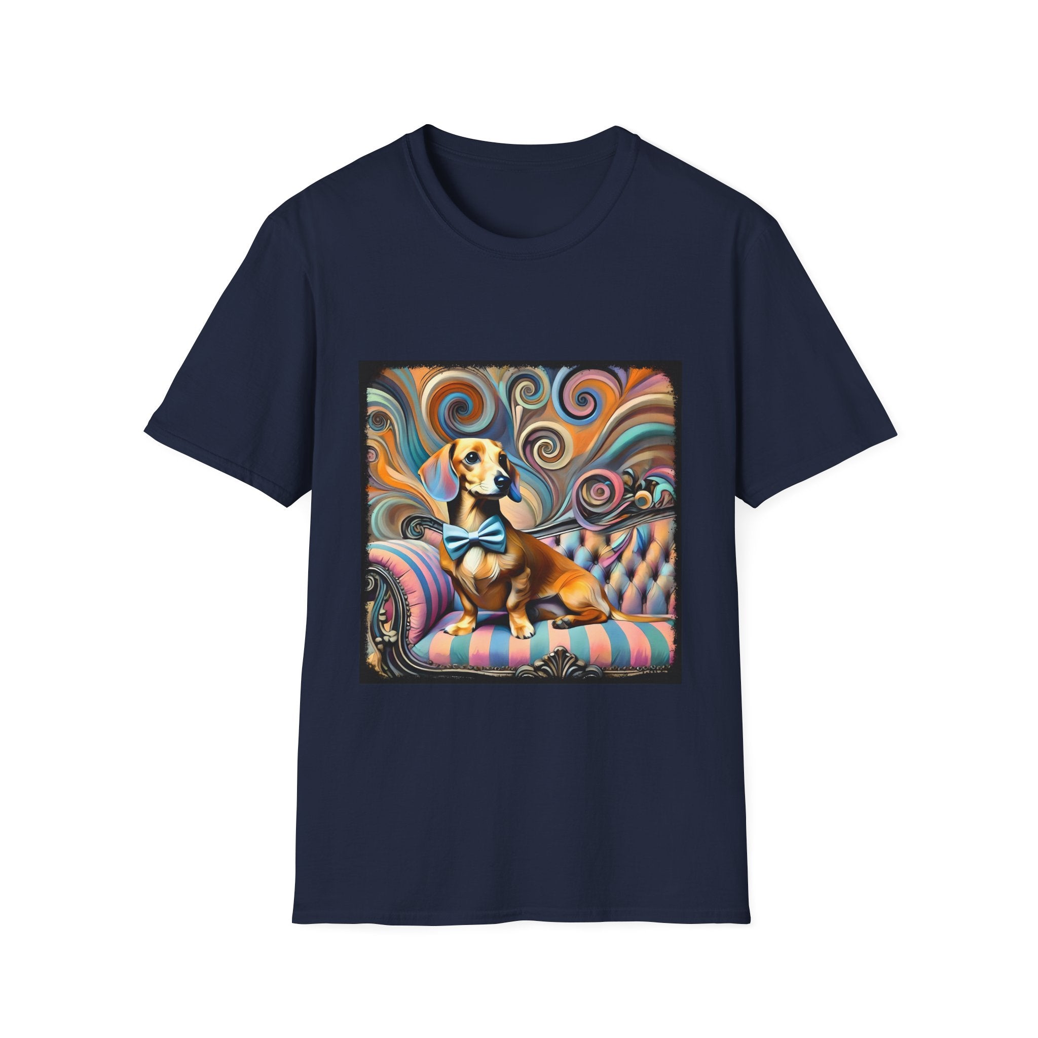 Dachshund Warm Swirl | Unisex Dog T-Shirt