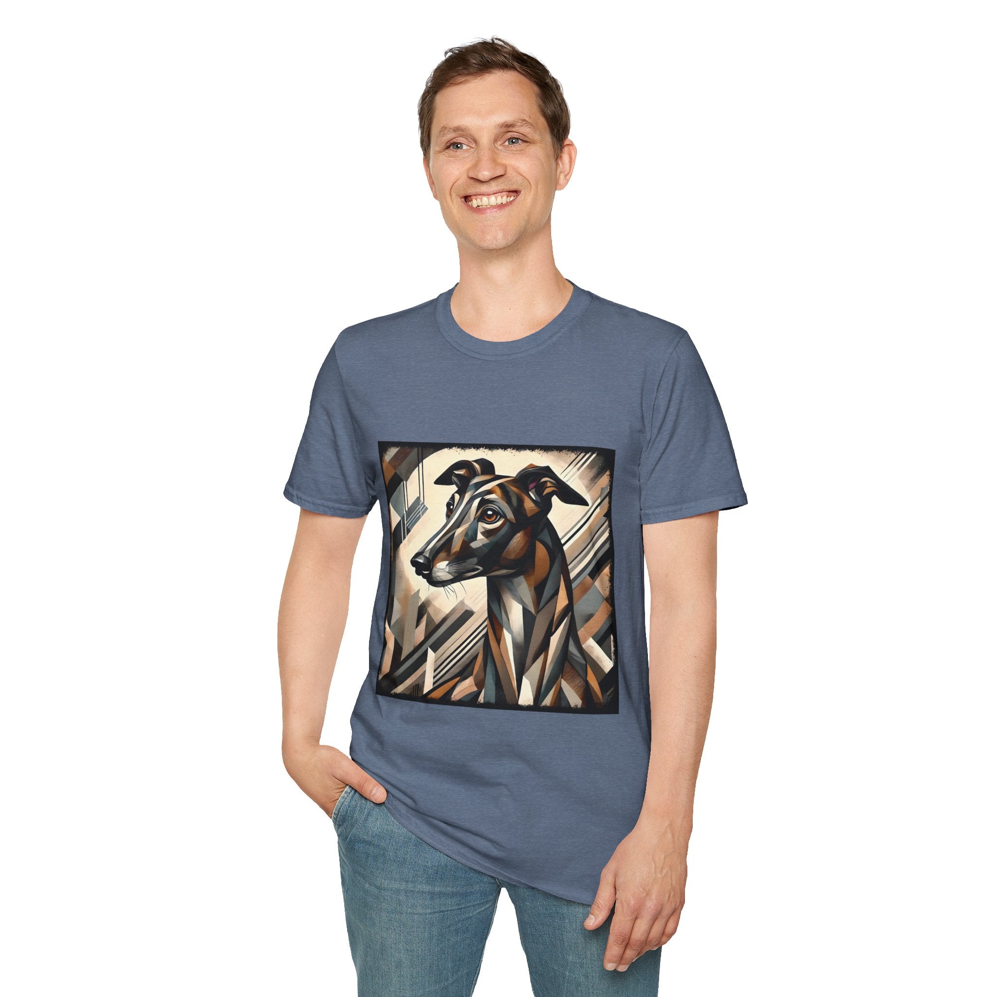 Greyhound Bold Geometric | Unisex Dog T-Shirt