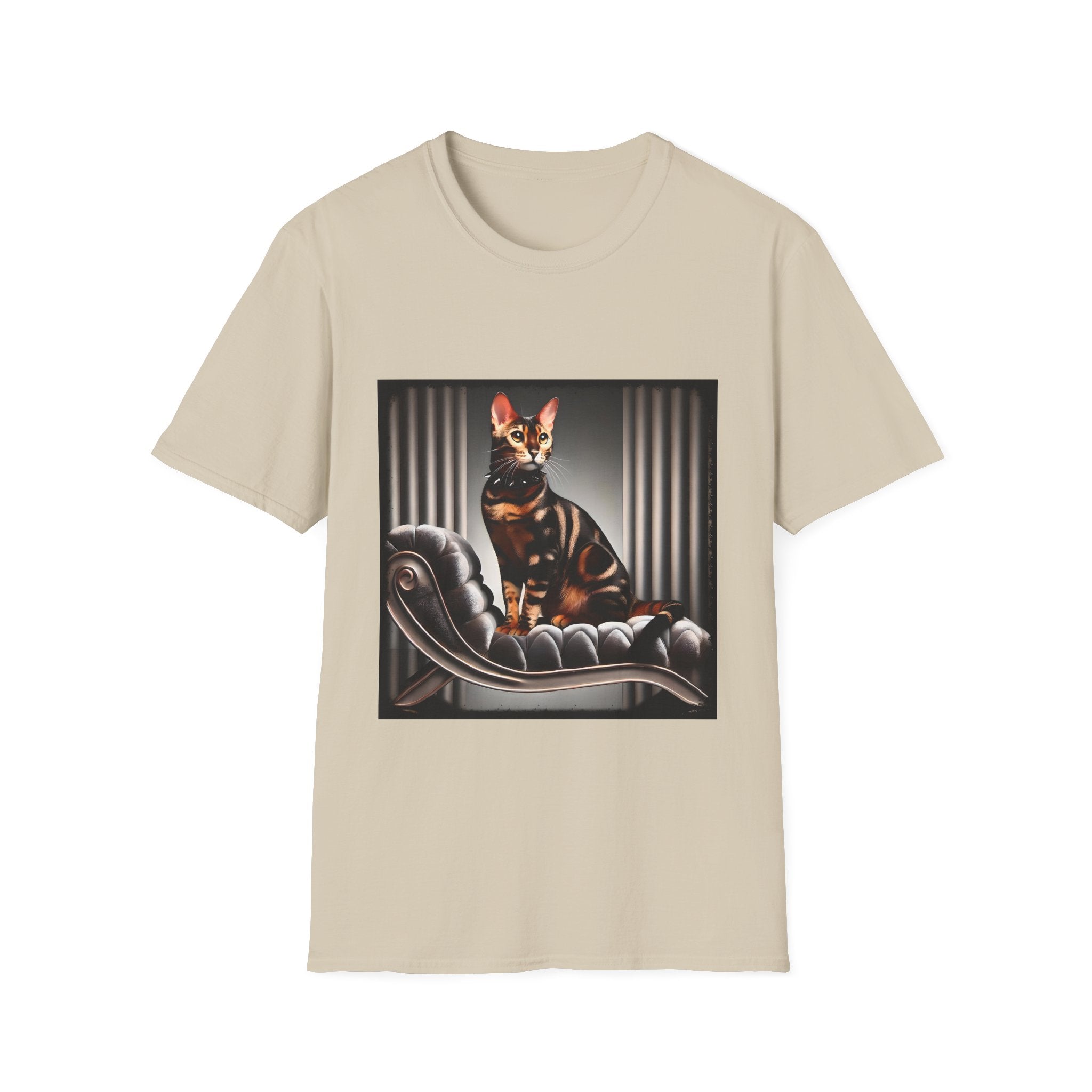 Bengal Cat Spiked Seductress | Unisex Cat T-Shirt