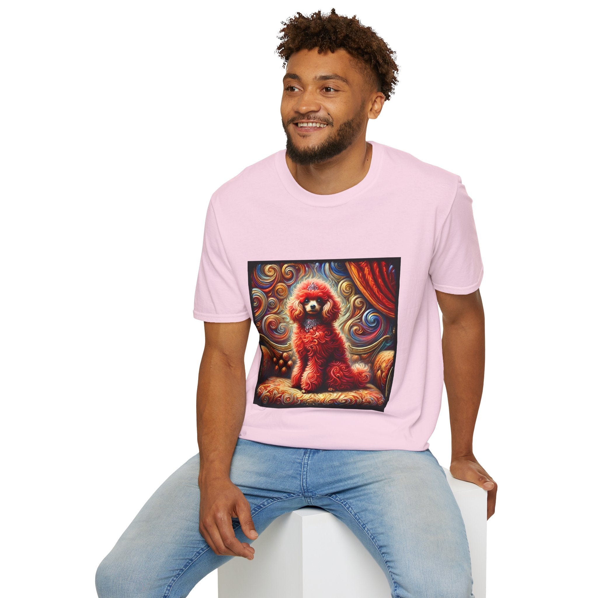 Poodle Fuzzy Swirl | Unisex Dog T-Shirt