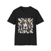 Basset Hound Bold Geometric | Unisex Dog T-Shirt
