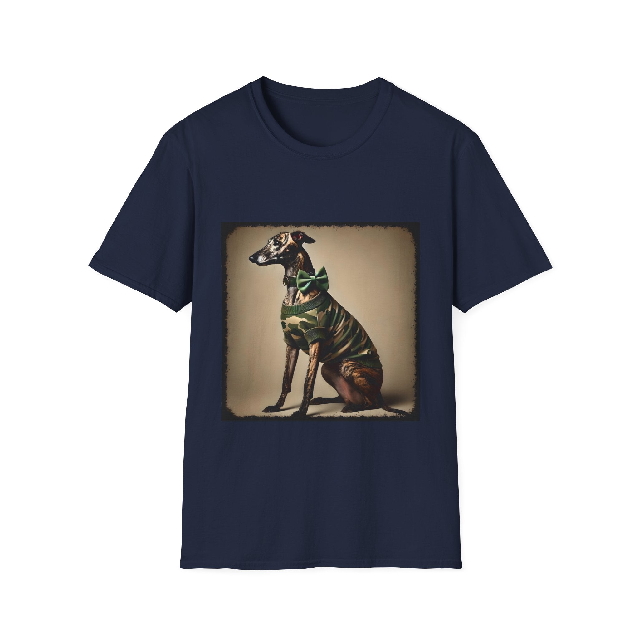 Greyhound Brindle Camo Cutie | Unisex Dog T-Shirt