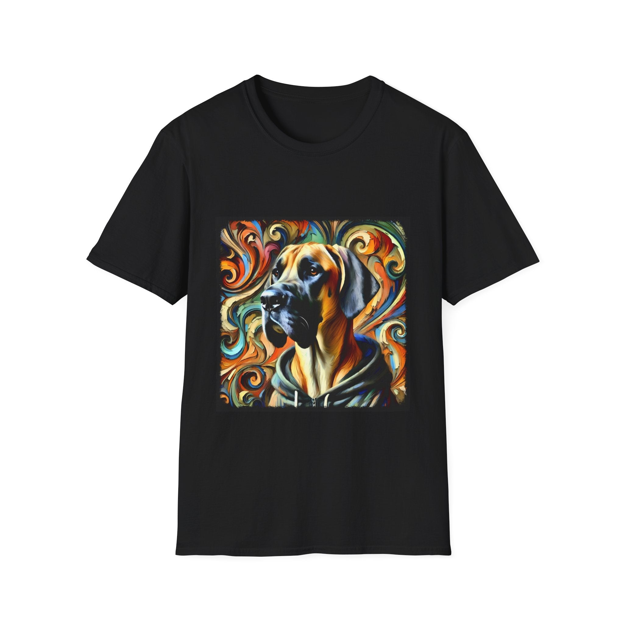 Great Dane Street Swirl | Unisex Dog T-Shirt