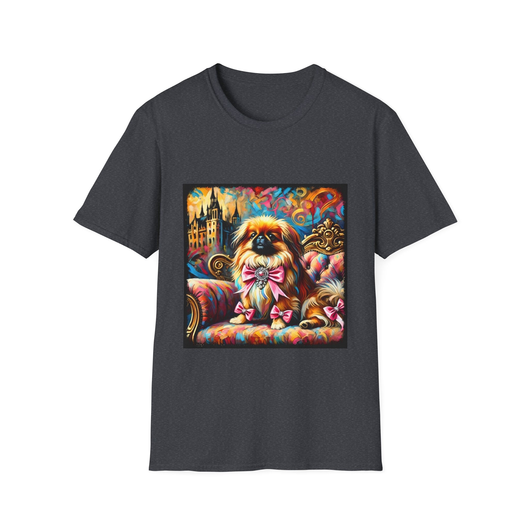 Pekingese Diamond Princess Classic | Unisex Dog T-Shirt