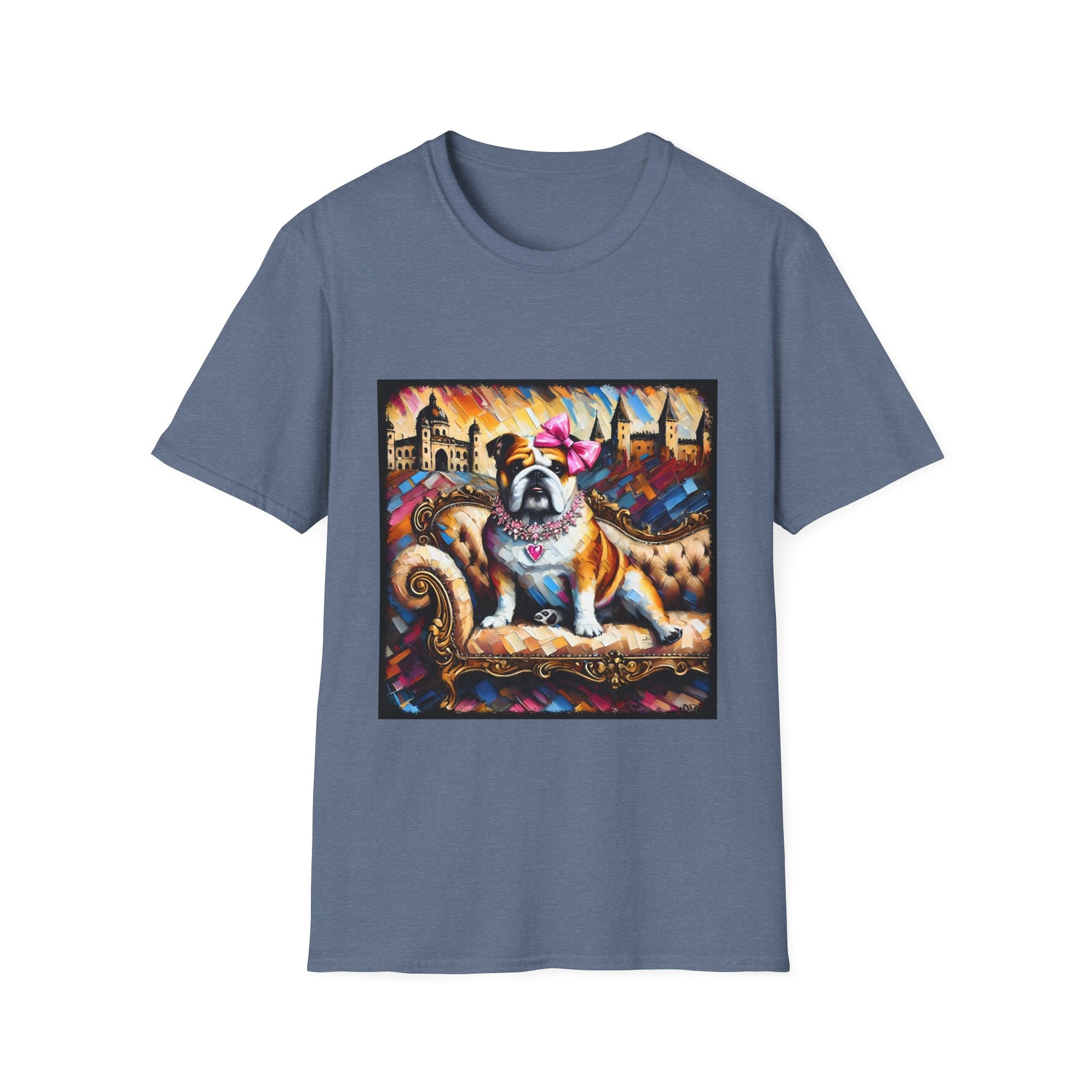 Bulldog Diamond Princess Classic | Unisex Dog T-Shirt