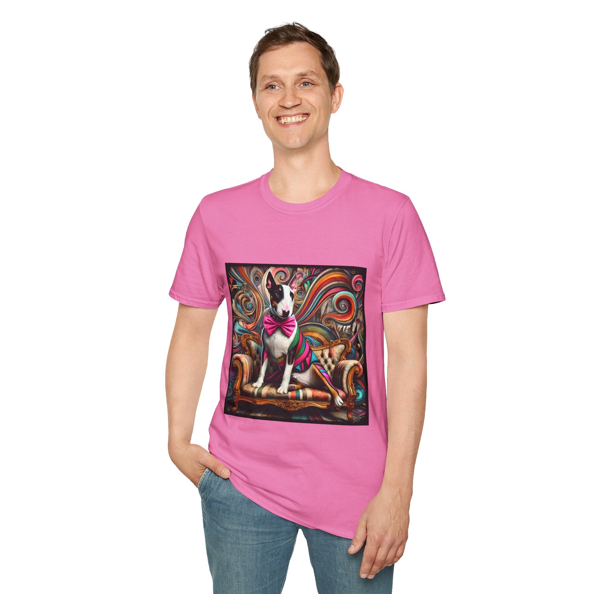 Bull Terrier Bold Rocker | Unisex Dog T-Shirt
