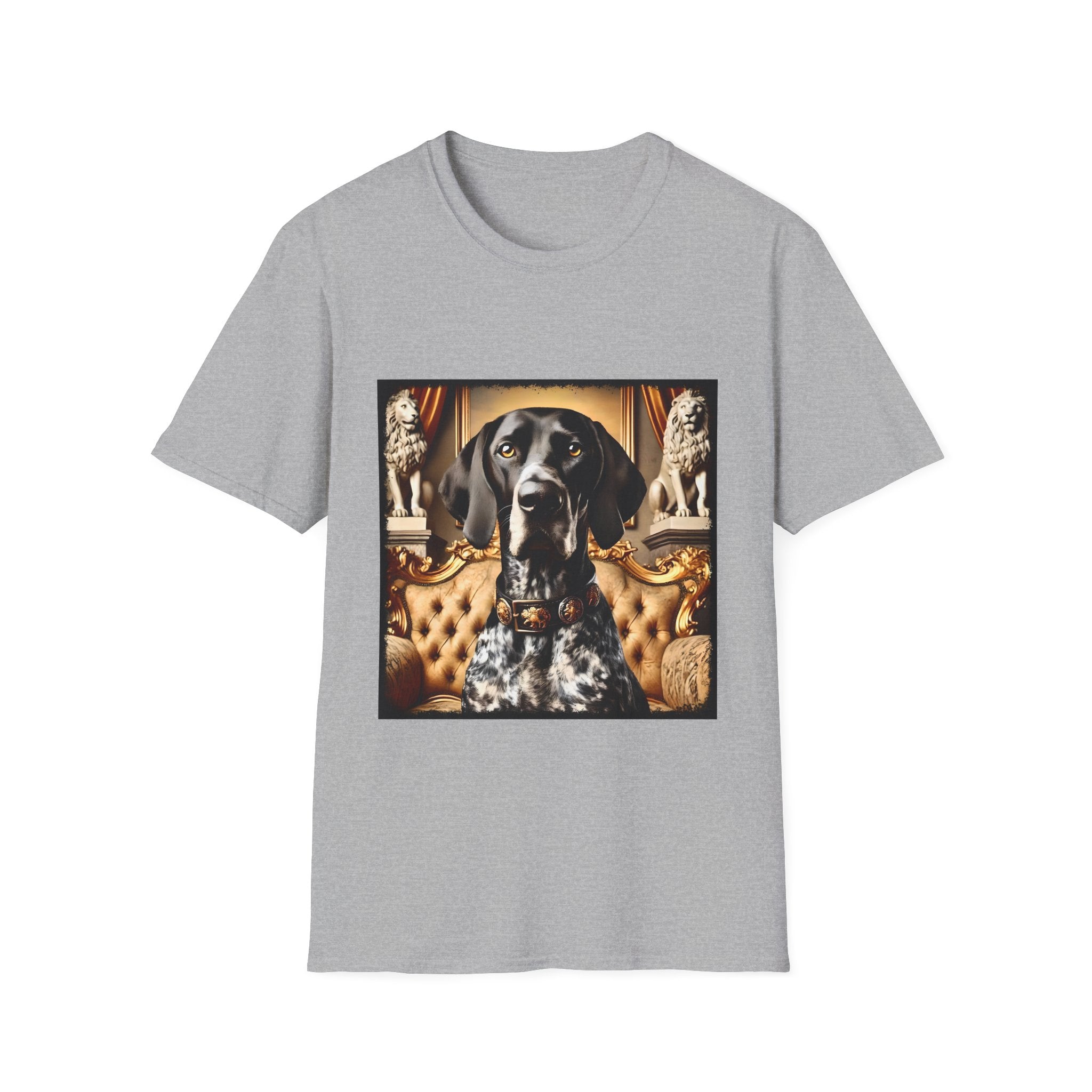 German Shorthaired Pointer Refined Rougue | Unisex Dog T-Shirt