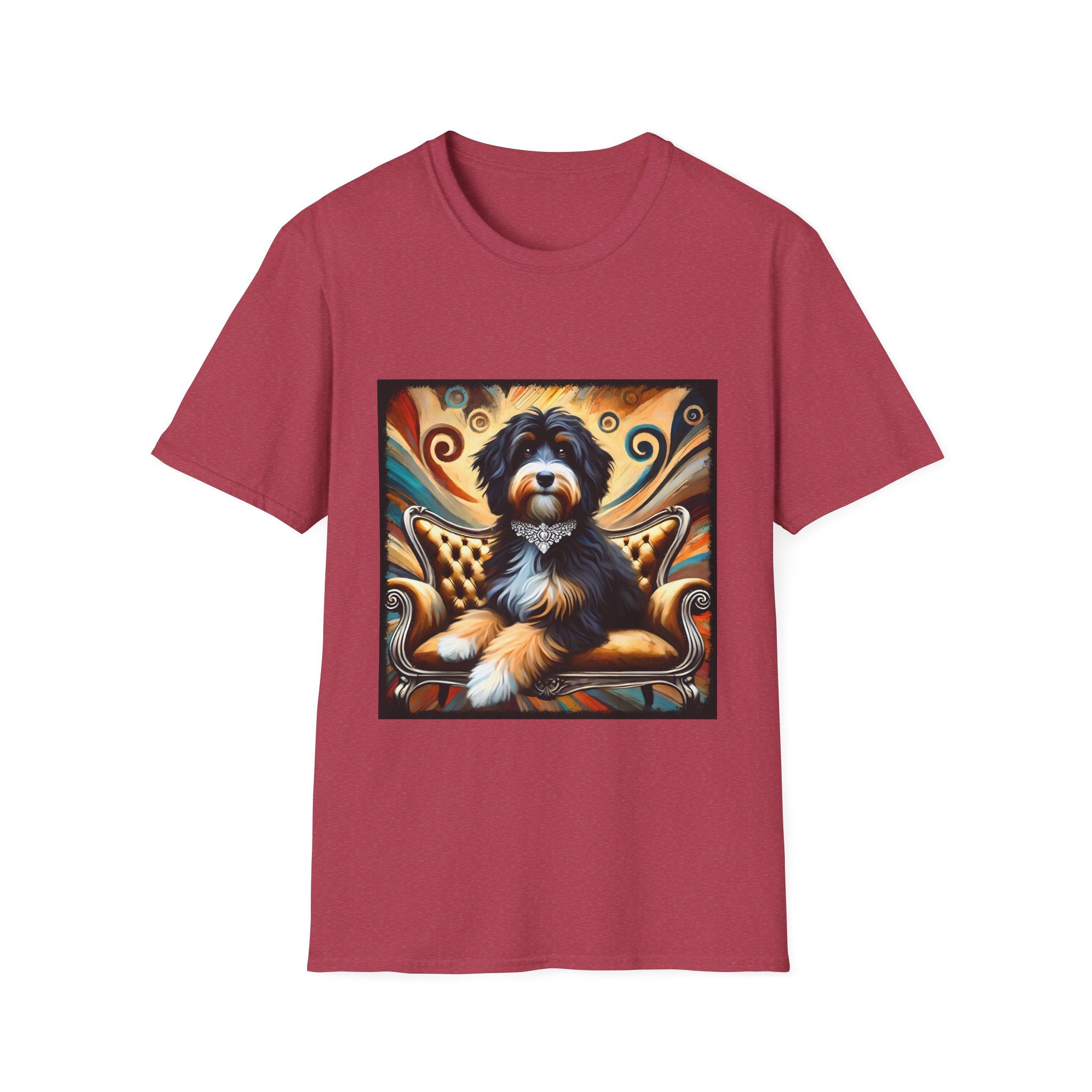 Bernedoodle Diamond Swirl | Unisex Dog T-Shirt
