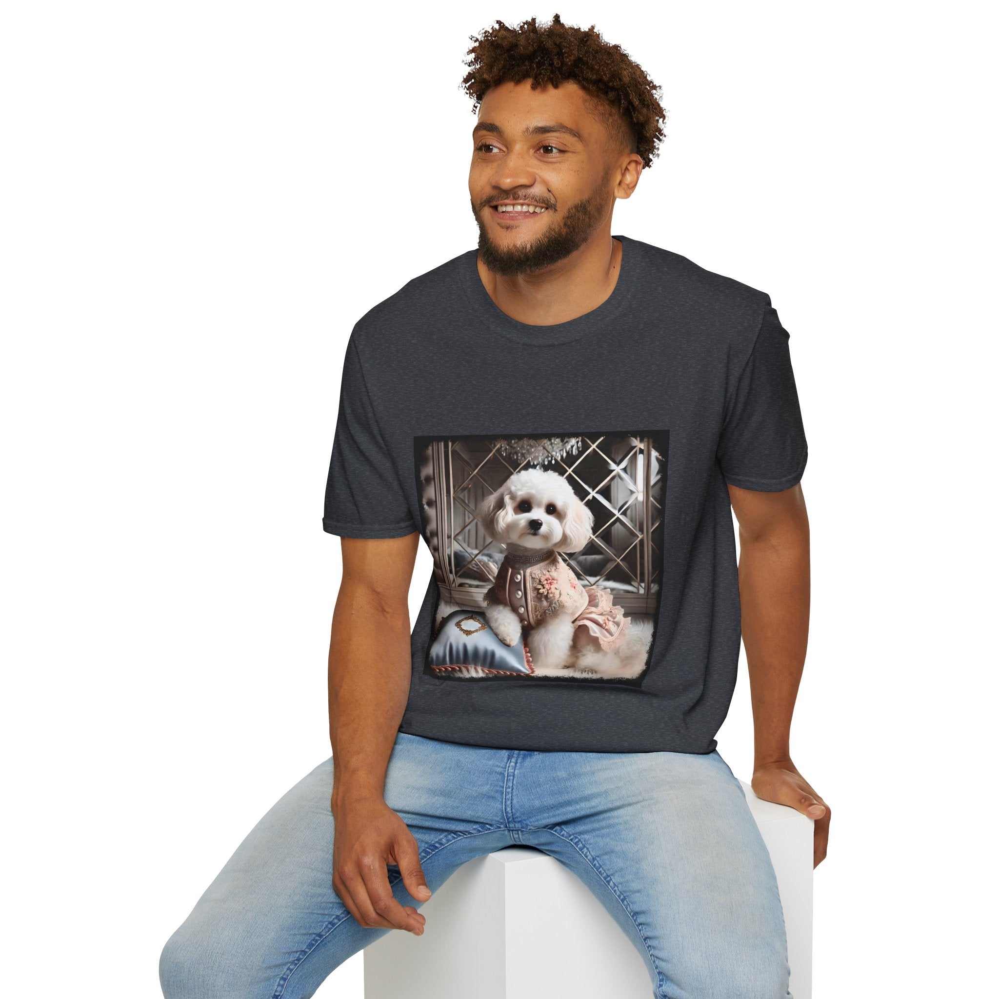 Cavapoo Parisian Princess | Unisex Dog T-Shirt
