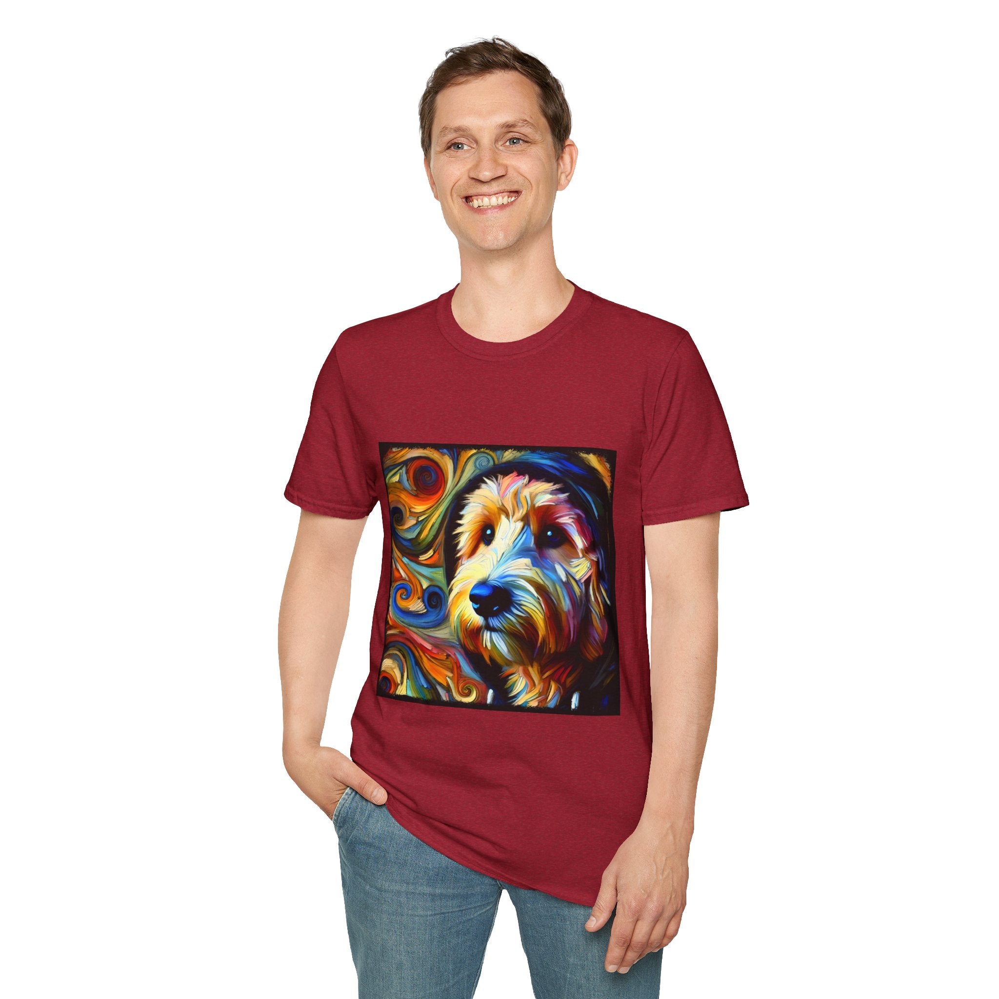 Goldendoodle Relaxed Swirl | Unisex Dog T-Shirt