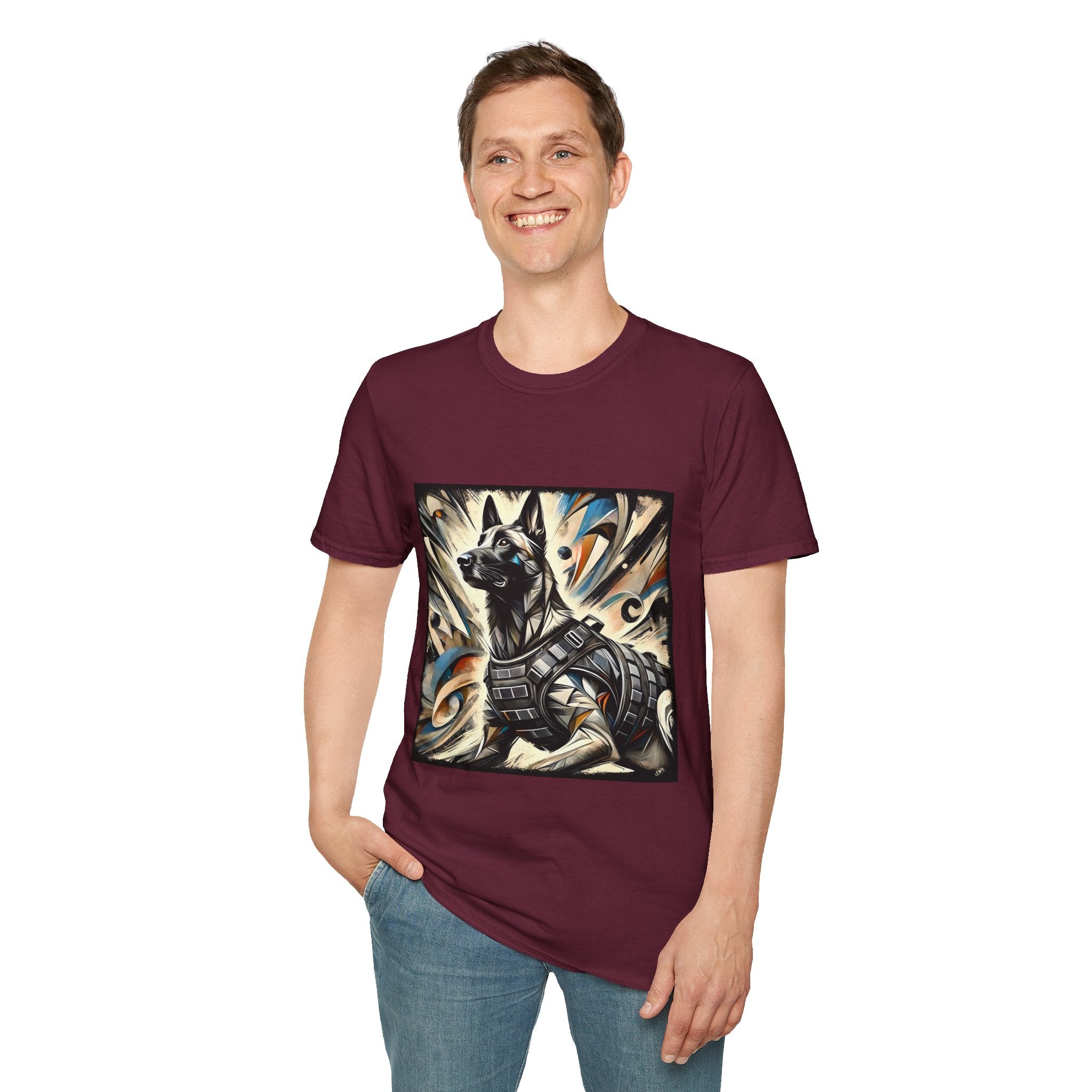 Belgian Malinois Defender Classic | Unisex Dog T-Shirt