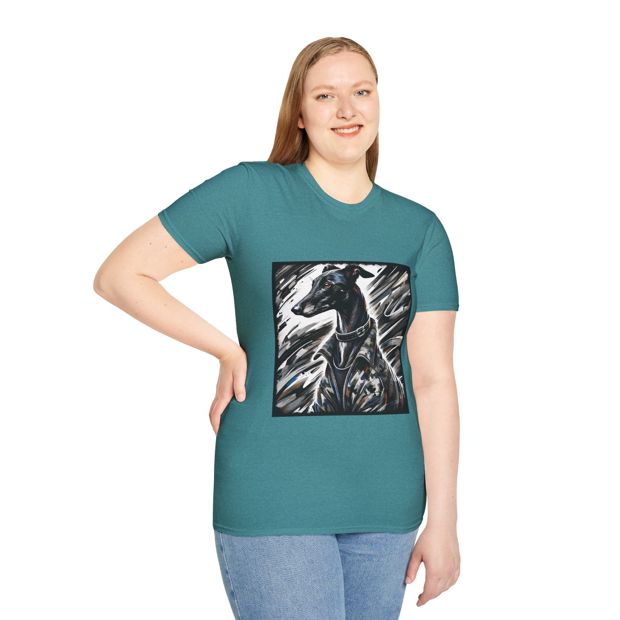 Greyhound Bold Camo Classic | Unisex Dog T-Shirt