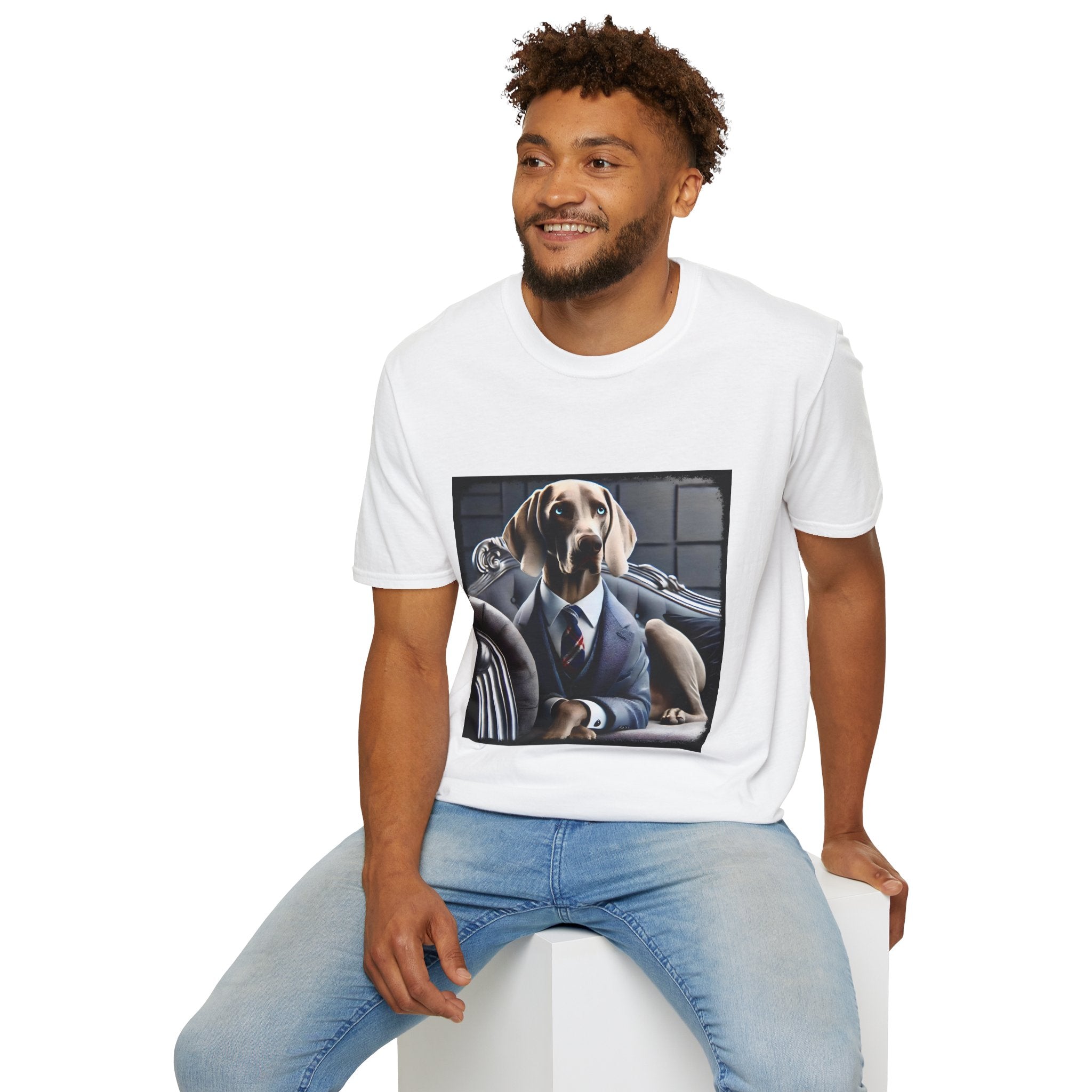 Weimaraner Suave Suitor | Unisex Dog T-Shirt