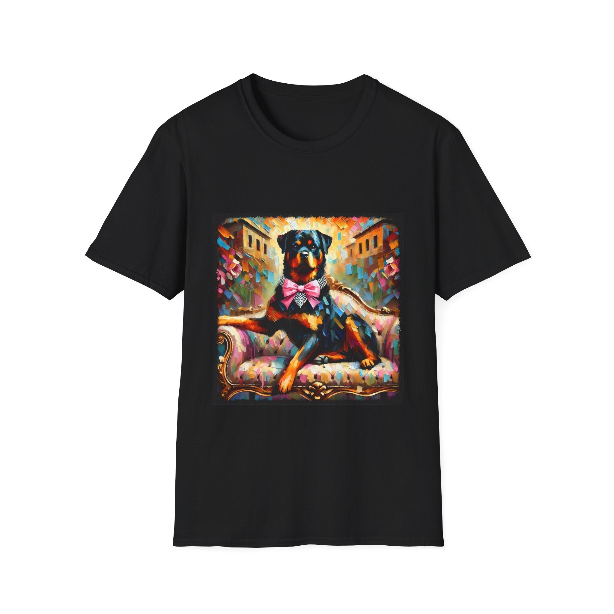 Rottweiler Diamond Princess Classic | Unisex Dog T-Shirt