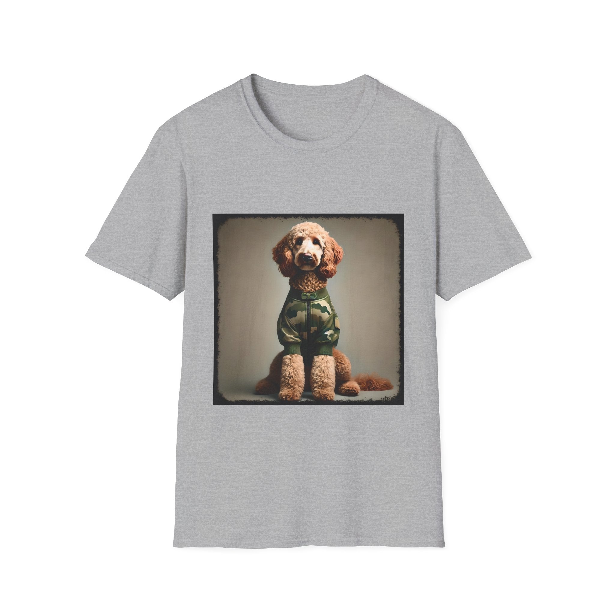 Labradoodle Camo Cutie | Unisex Dog T-Shirt