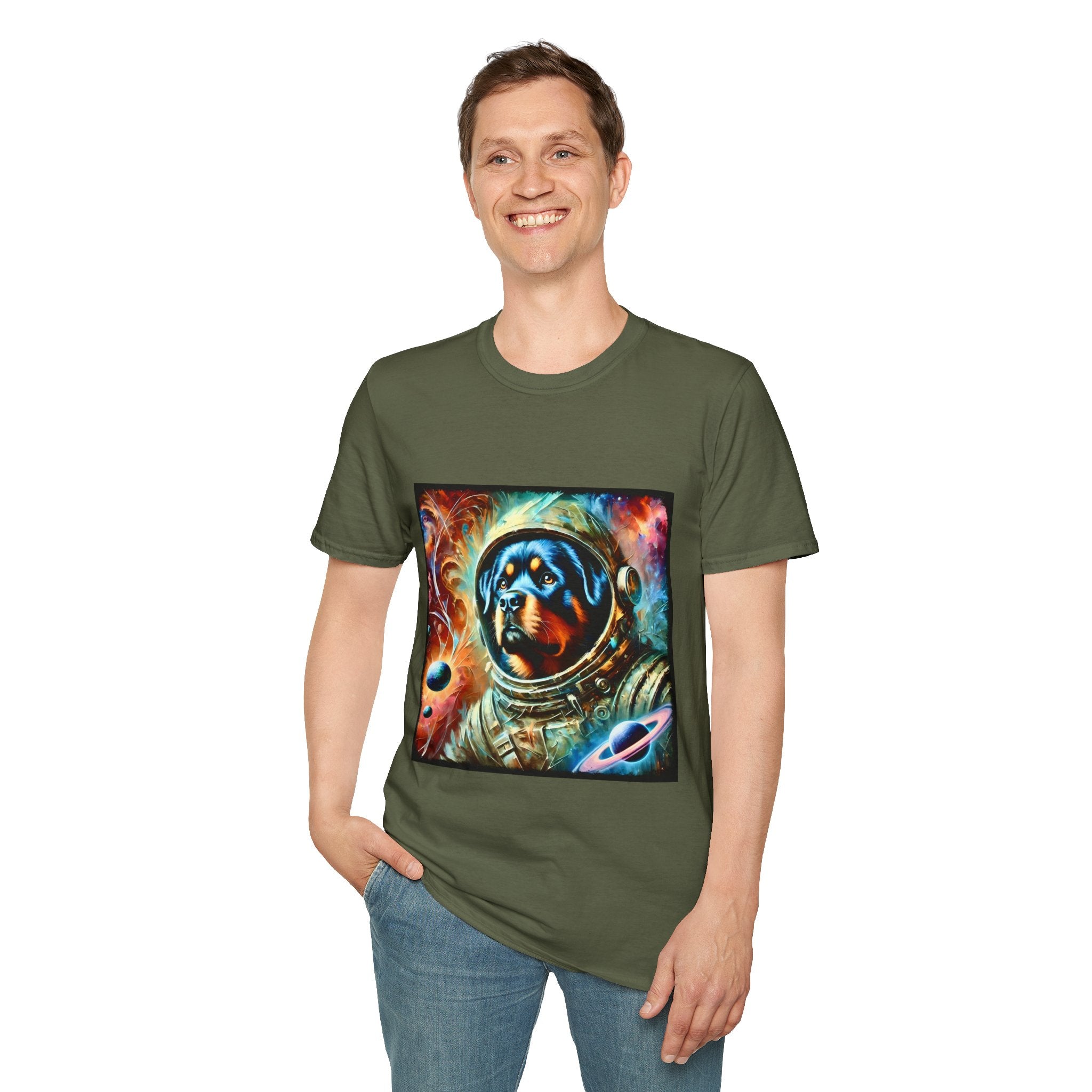Rottweiler Space Pup | Unisex Dog T-Shirt