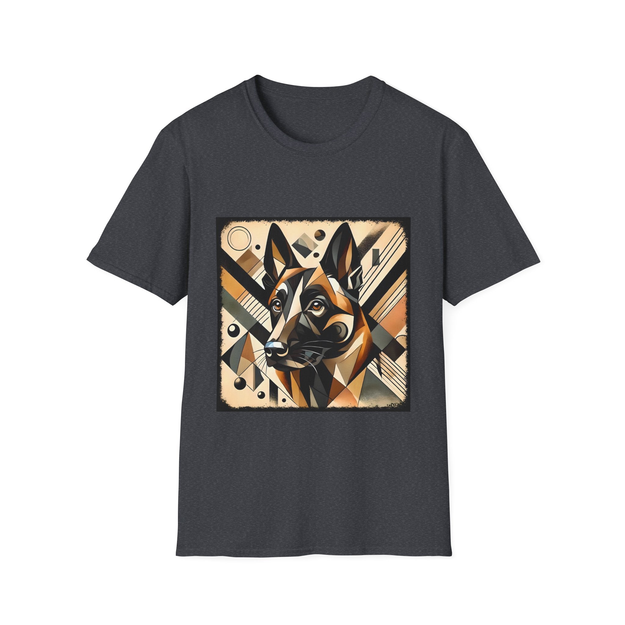 Belgian Malinois Bold Geometric | Unisex Dog T-Shirt