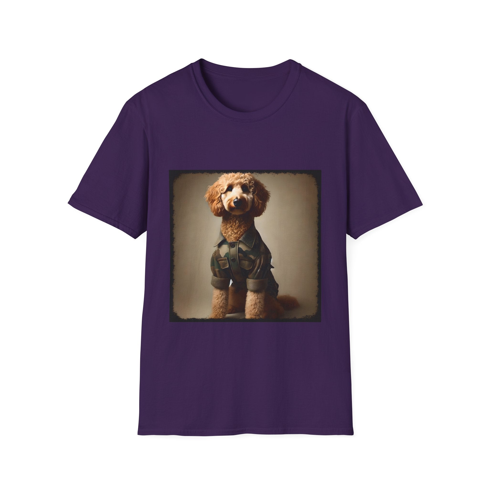 Goldendoodle Green Camo Cutie | Unisex Dog T-Shirt