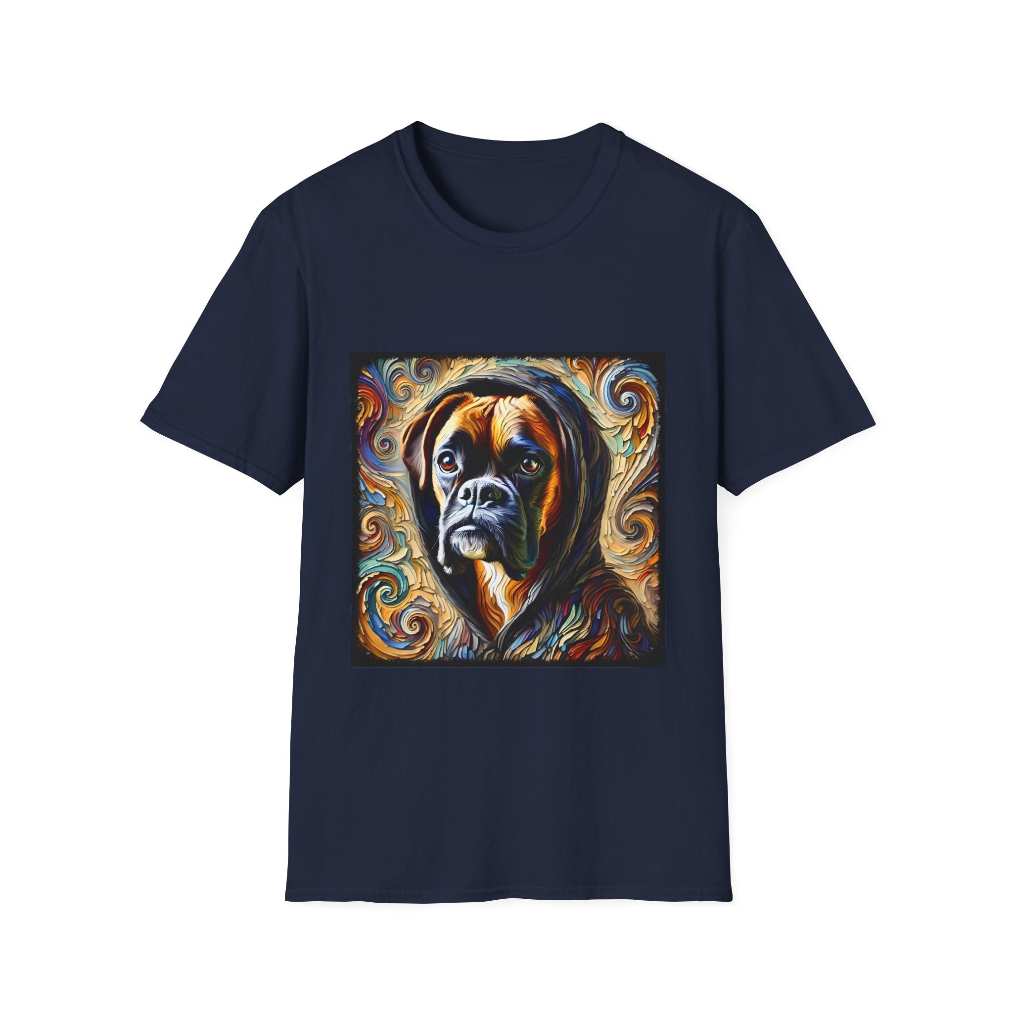 Boxer Urban Swirl | Unisex Dog T-Shirt