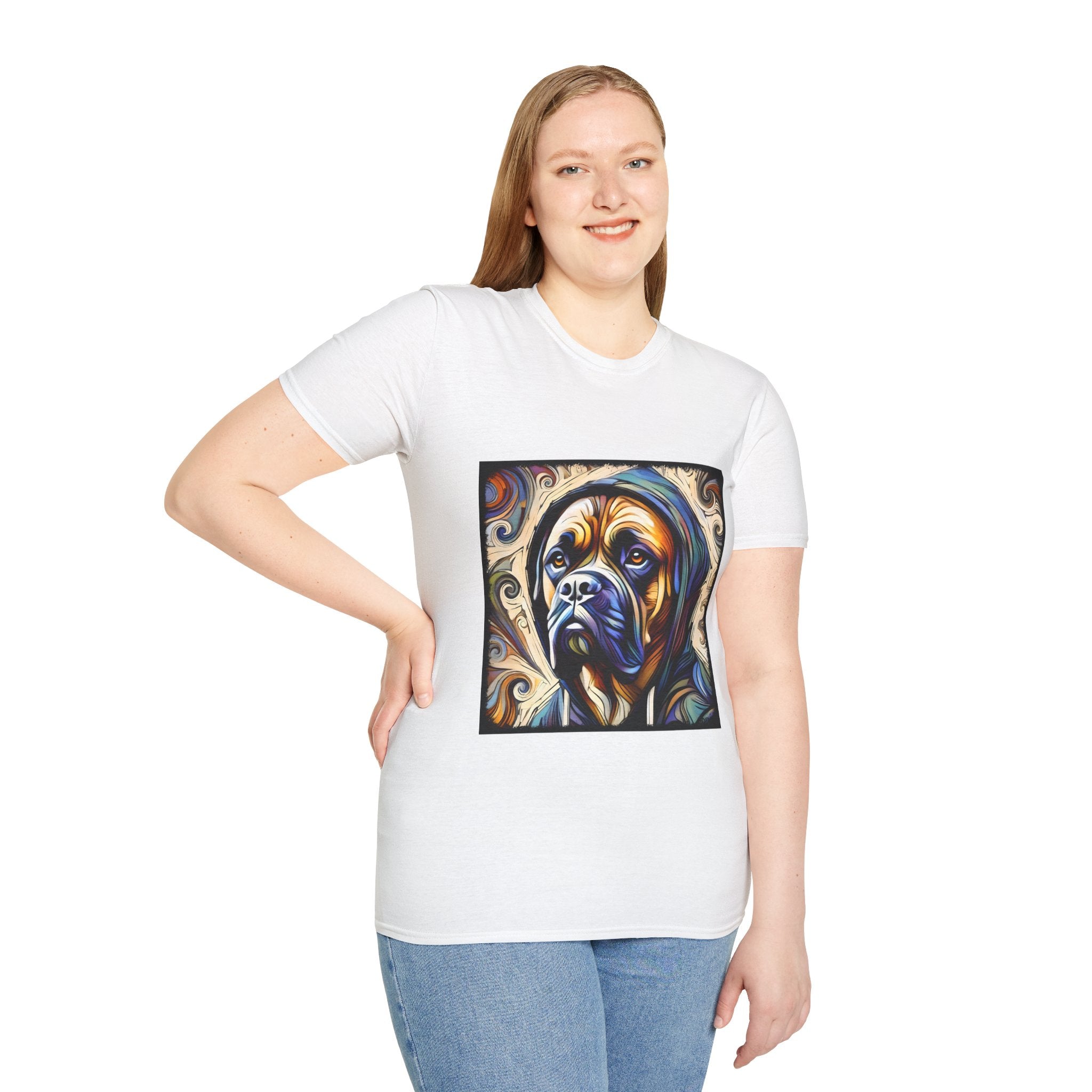 Bullmastiff Relaxed Swirl | Unisex Dog T-Shirt