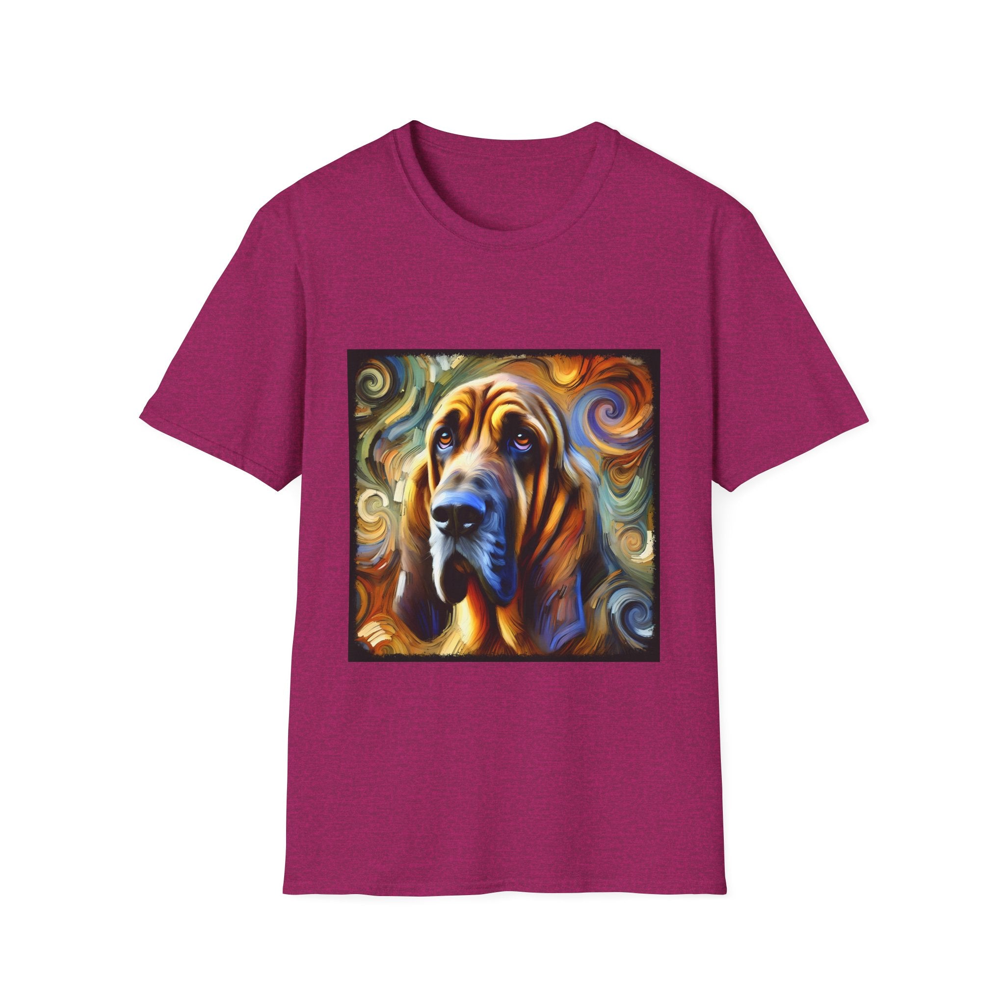 Bloodhound Warm Swirl | Unisex Dog T-Shirt