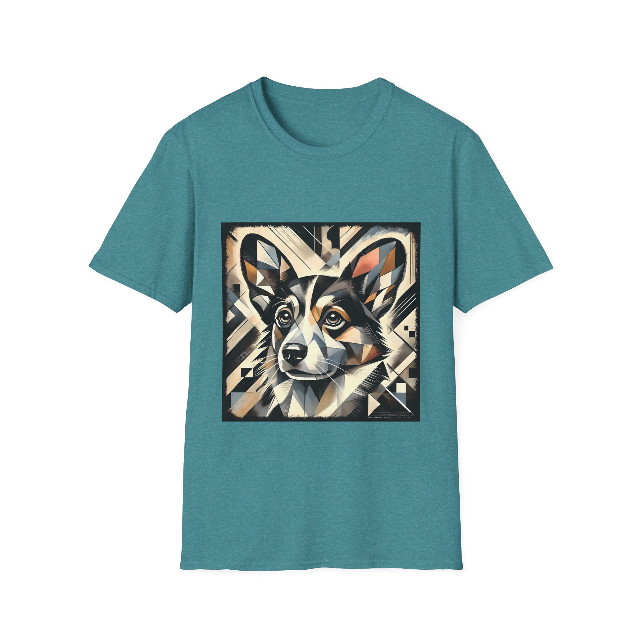 Pembroke Welsh Corgi Geometric | Unisex Dog T-Shirt