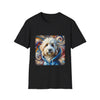 Sheepadoodle Blue Hoodie Swirl | Unisex Dog T-Shirt