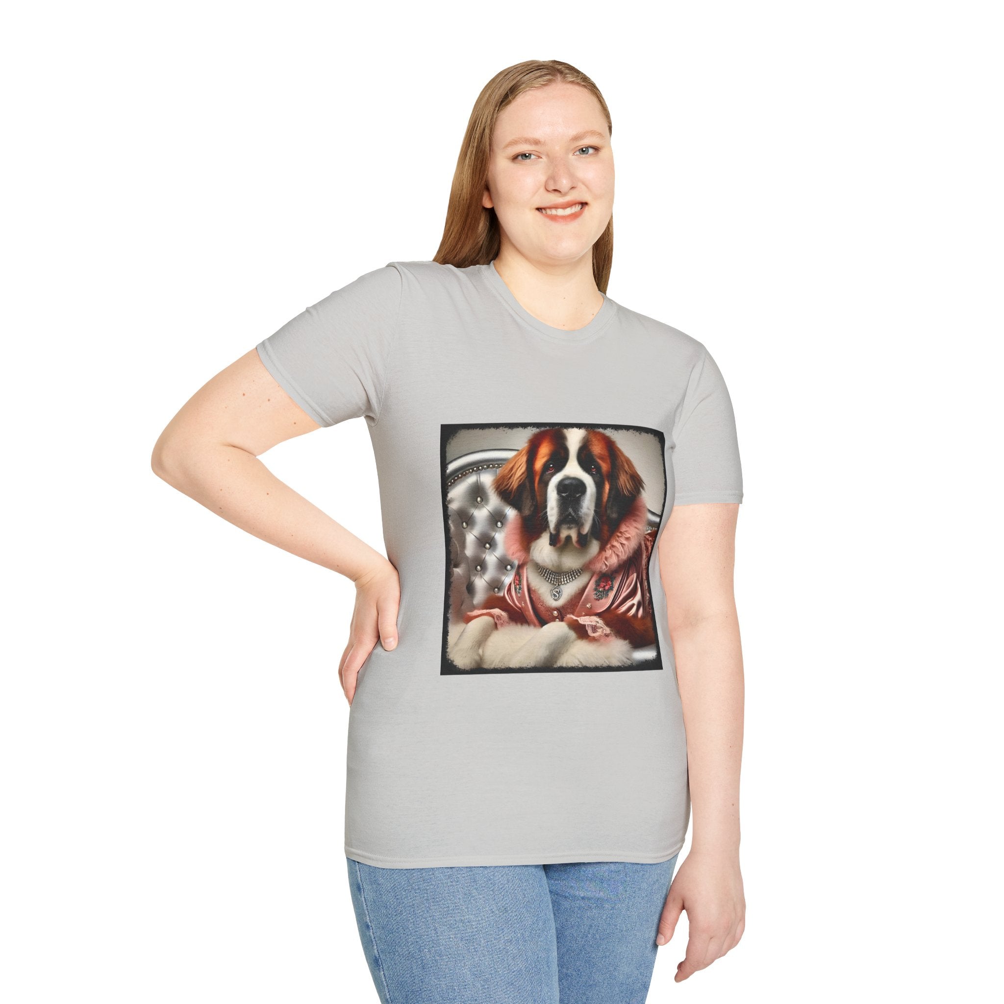 Saint Bernard Sweet Treat | Unisex Dog T-Shirt