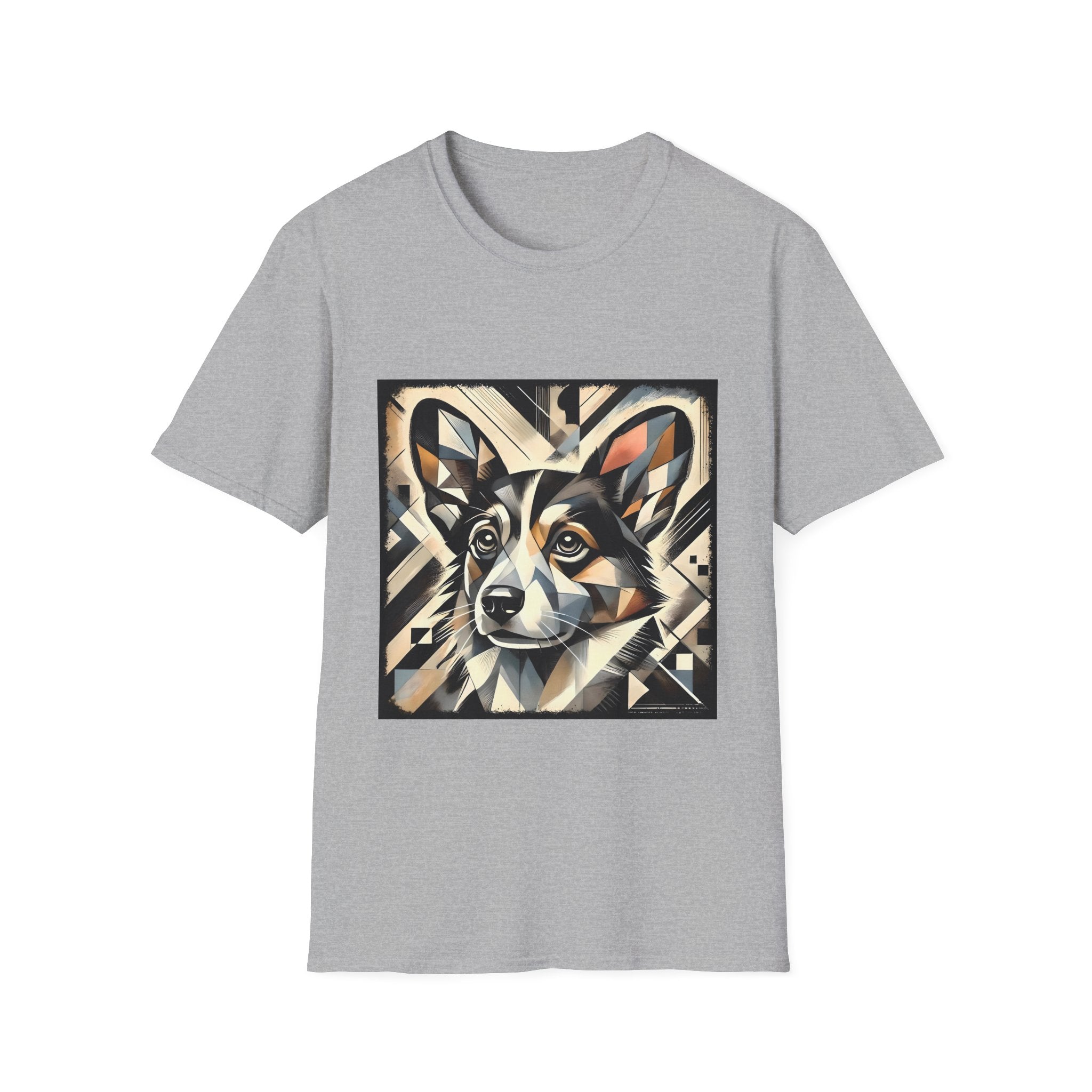 Pembroke Welsh Corgi Geometric | Unisex Dog T-Shirt