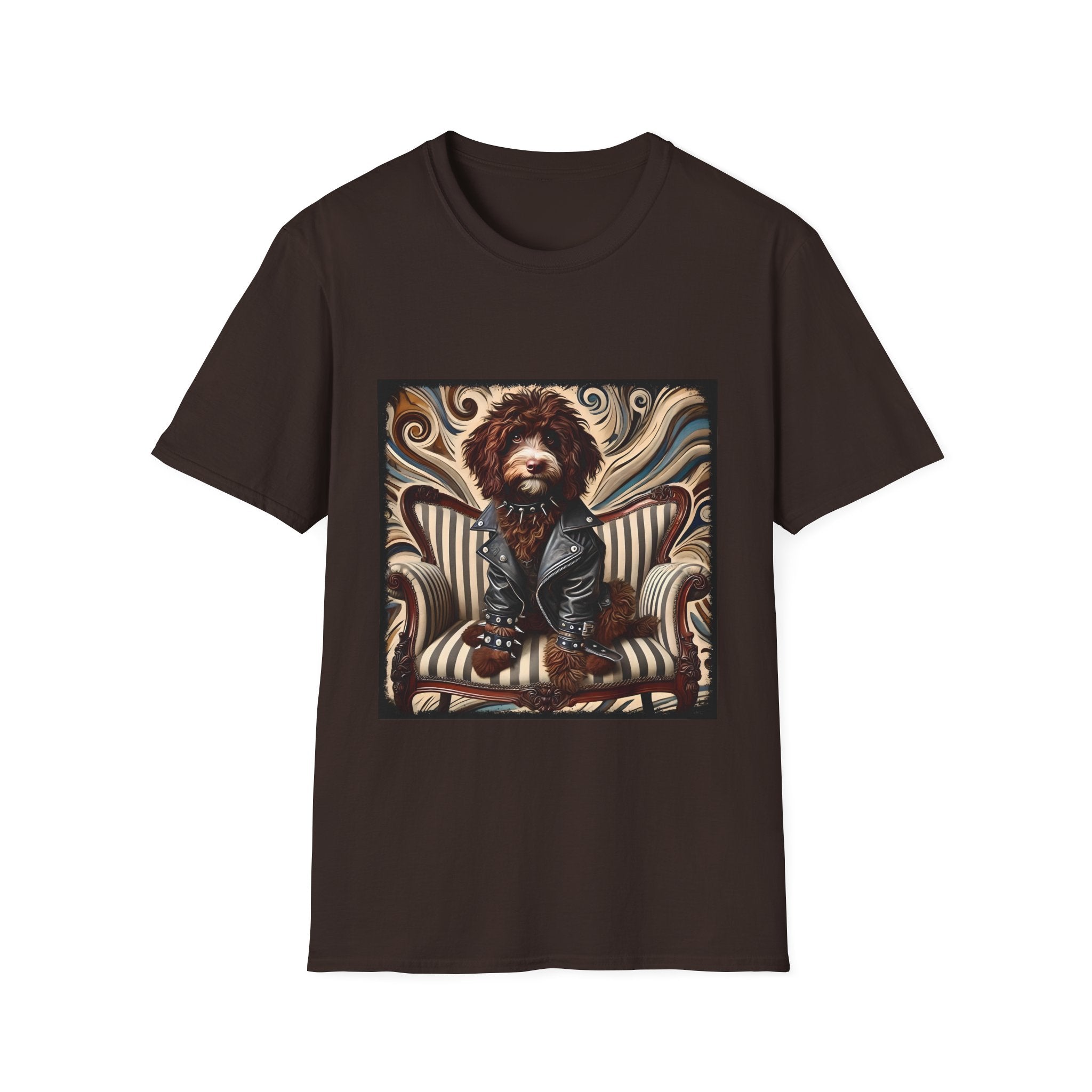Labradoodle Chocolate Rocker | Unisex Dog T-Shirt