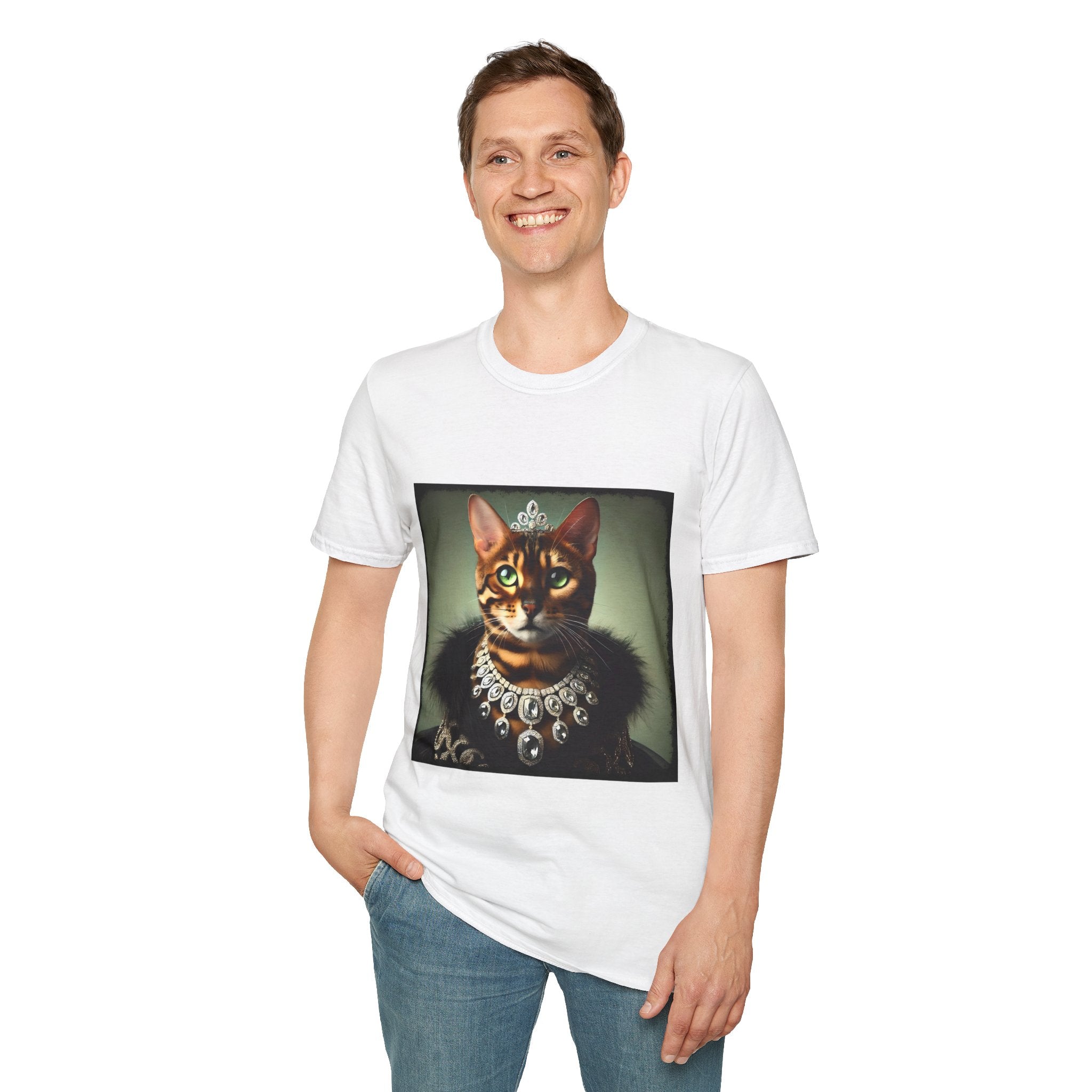 Bengal Cat Diamond Drip | Unisex Cat T-Shirt
