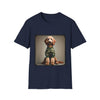 Labradoodle Camo Cutie | Unisex Dog T-Shirt