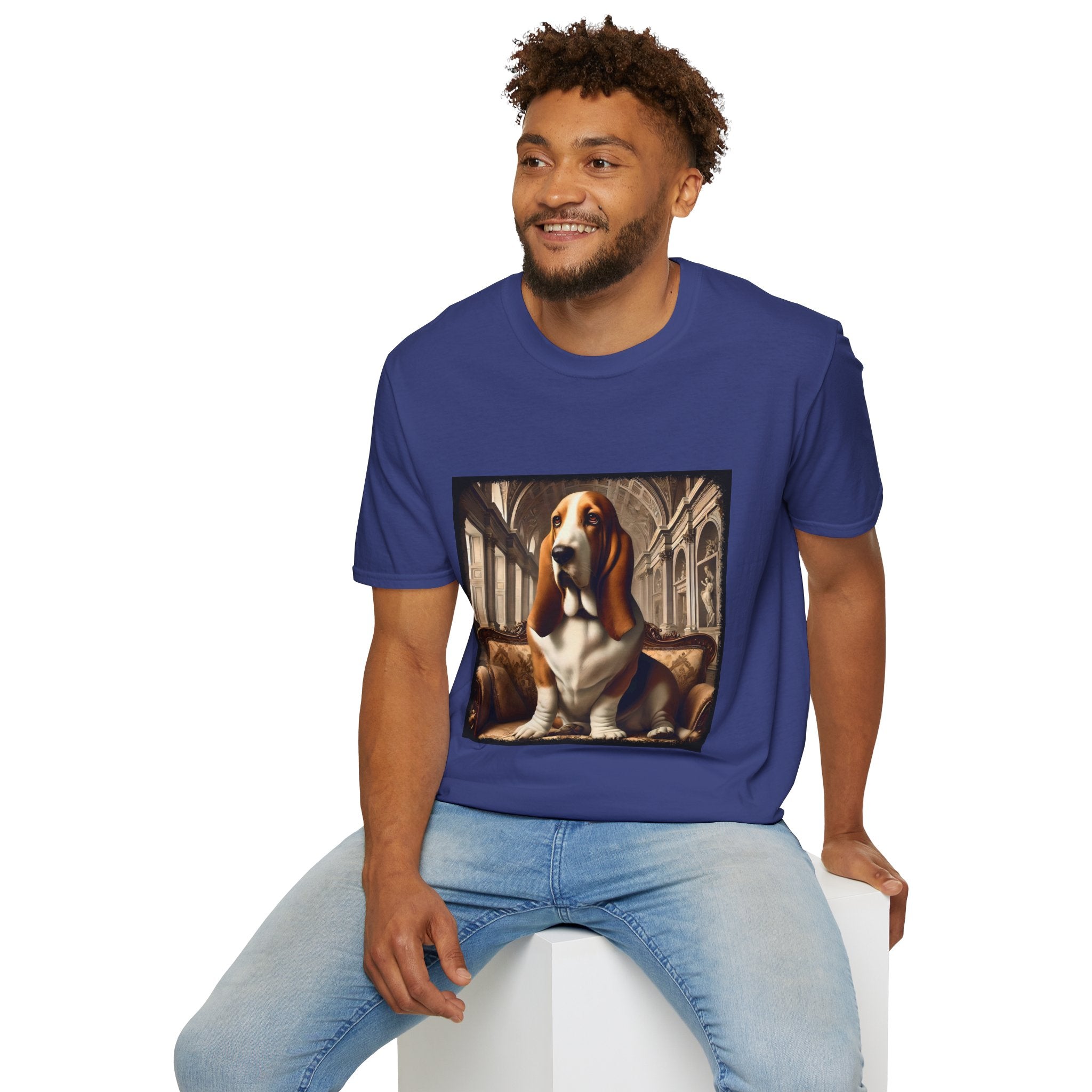 Basset Hound Royalty | Unisex Dog T-Shirt