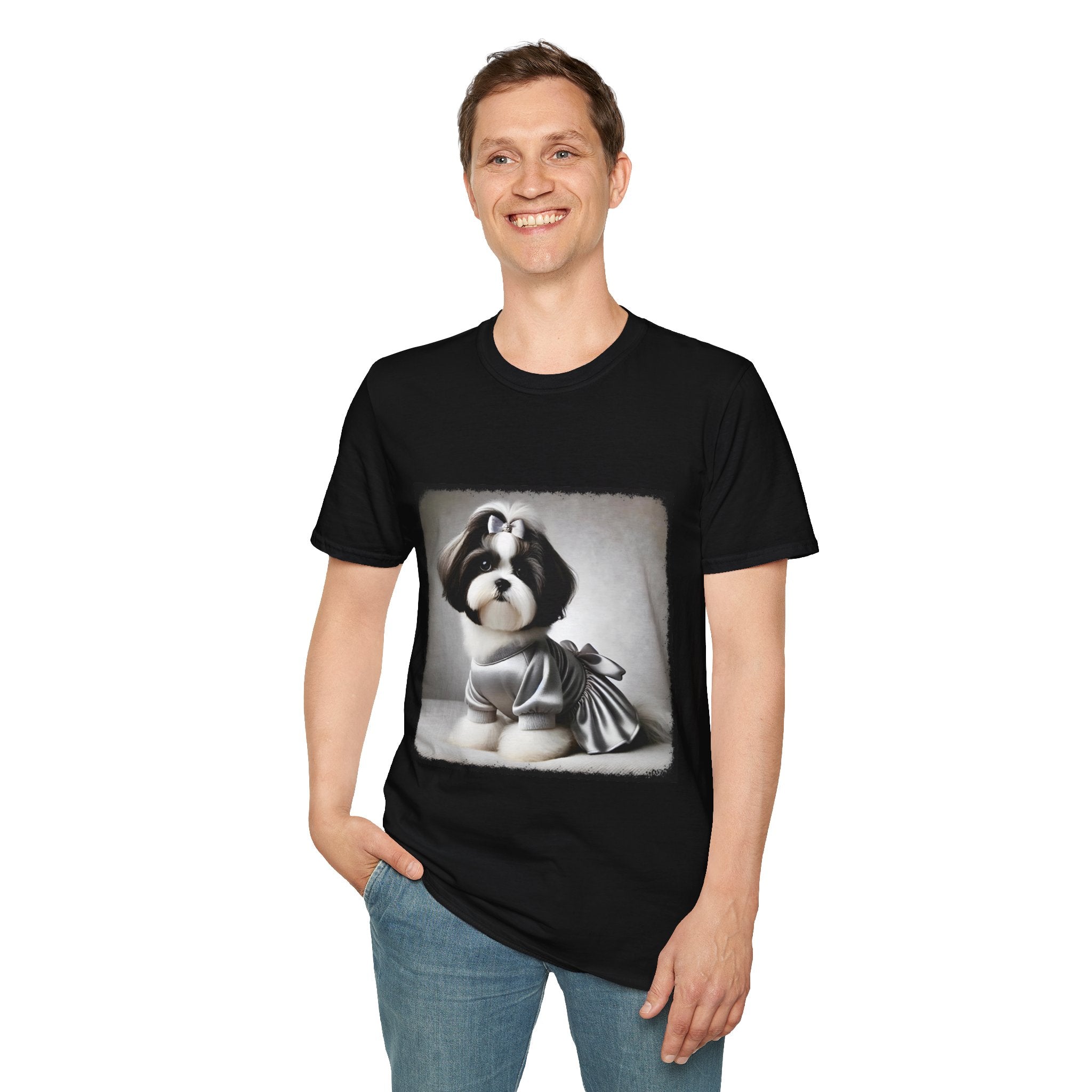Shih Tzu Silver Sweetheart | Unisex Dog T-Shirt