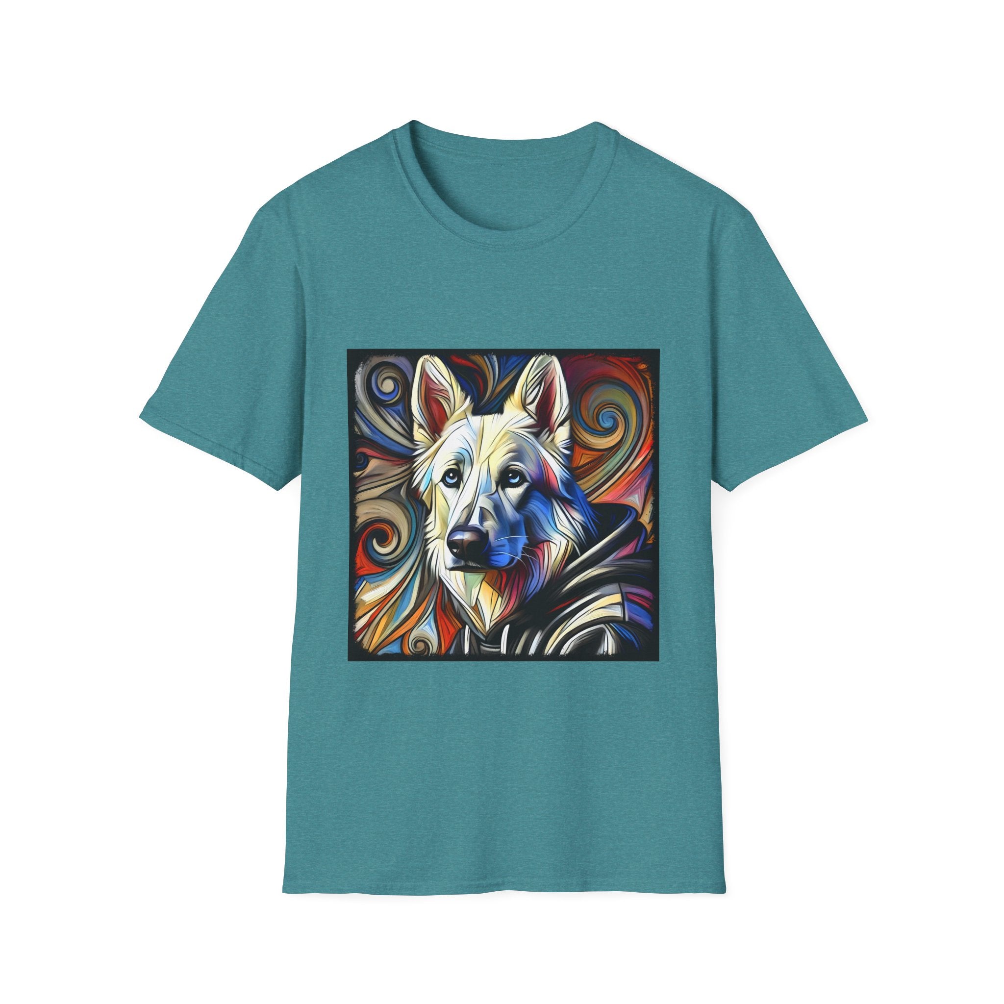 German Shepherd Hoodie Swirl | Unisex Dog T-Shirt