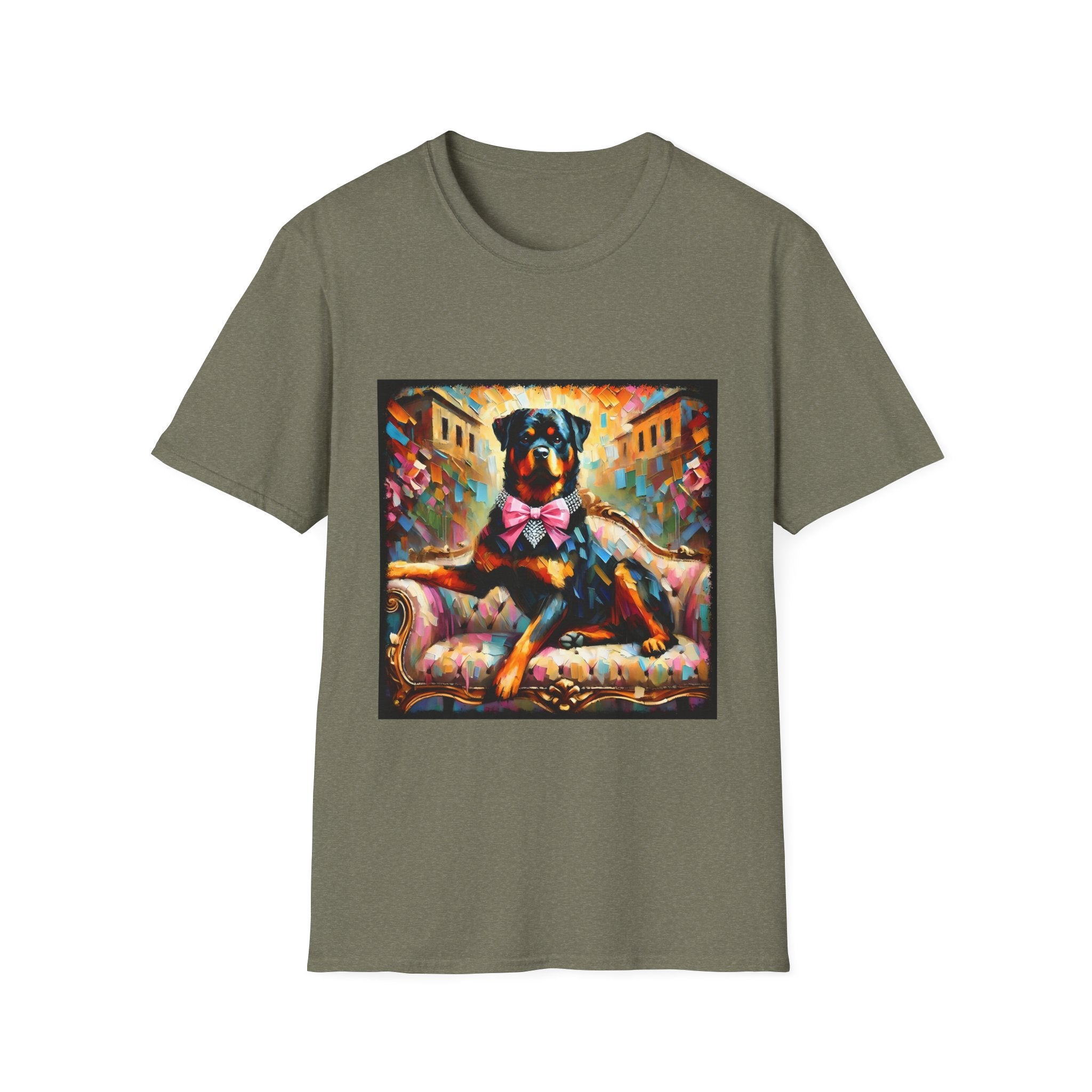 Rottweiler Diamond Princess Classic | Unisex Dog T-Shirt