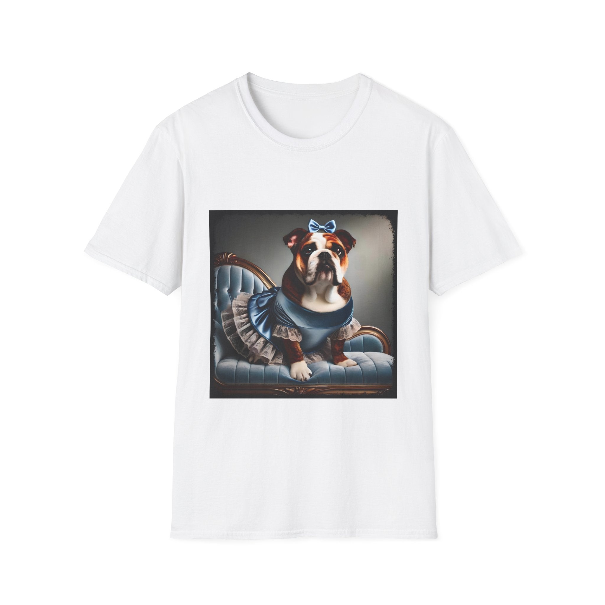 Bulldog Velvet Vixen | Unisex Dog T-Shirt