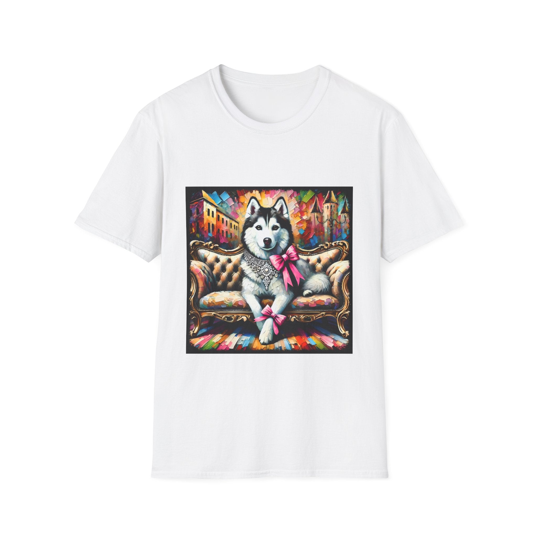 Siberian Husky Diamond Princess Classic | Unisex Dog T-Shirt