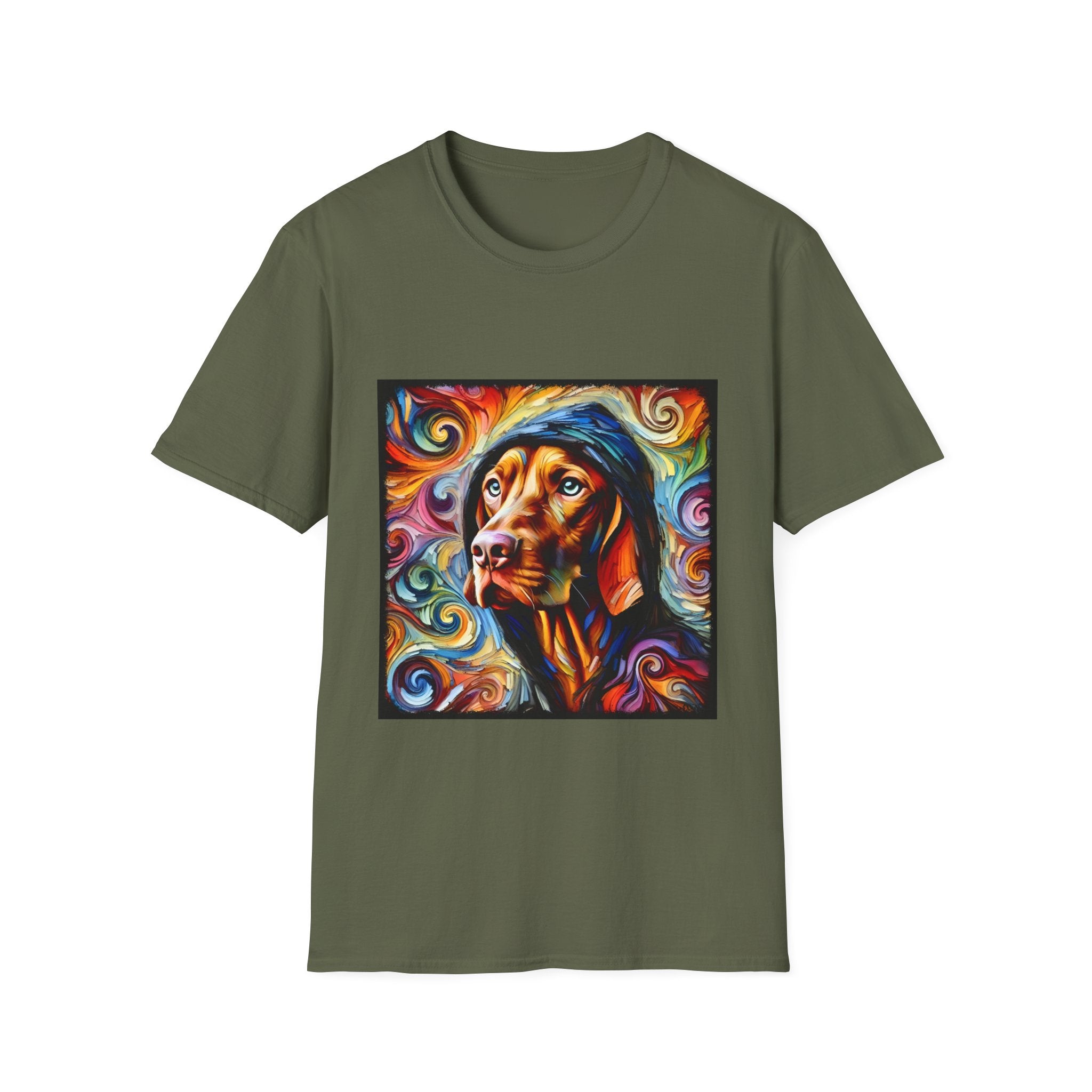 Vizsla Relaxed Swirl | Unisex Dog T-Shirt