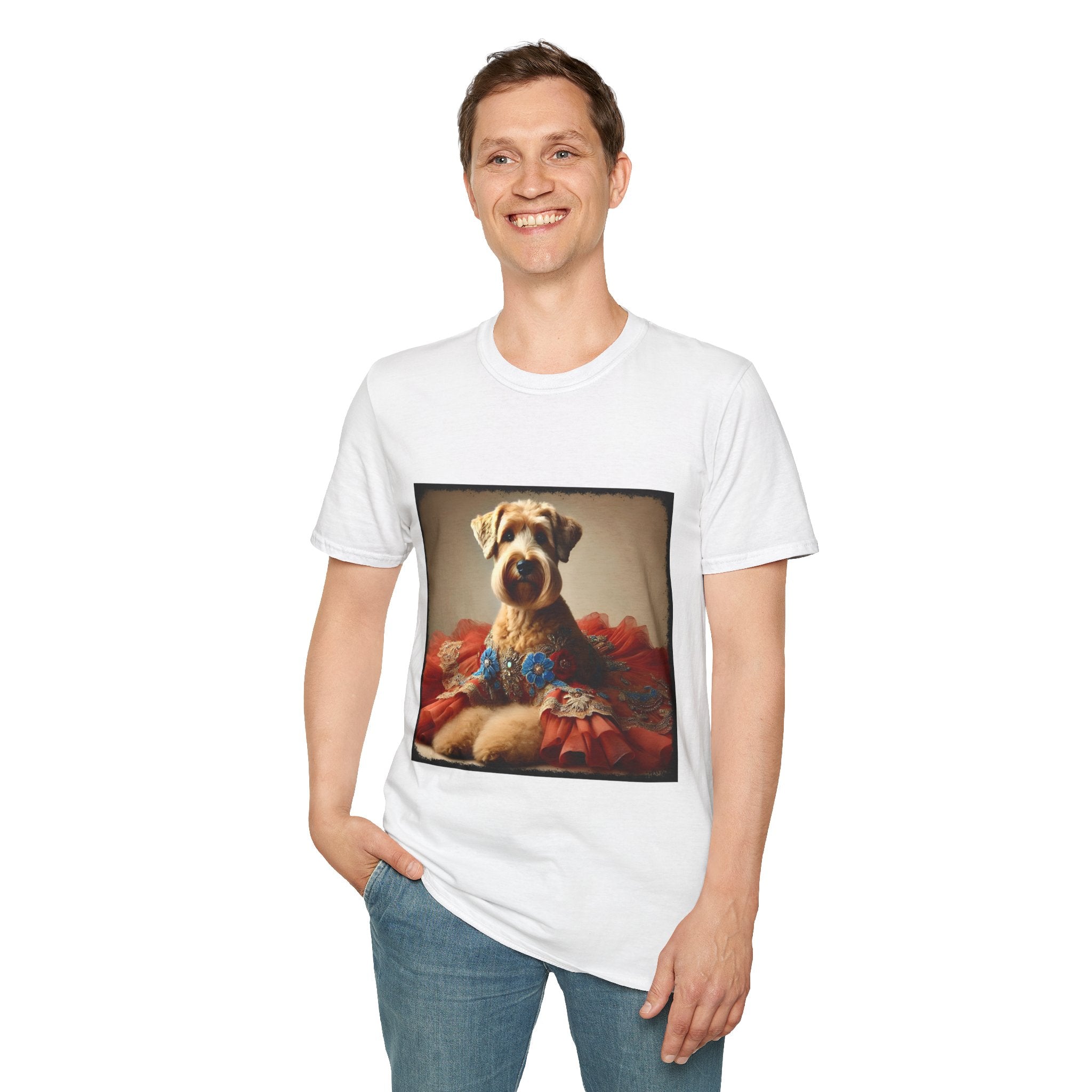Wheaten Terrier Glitzy Gal | Unisex Dog T-Shirt