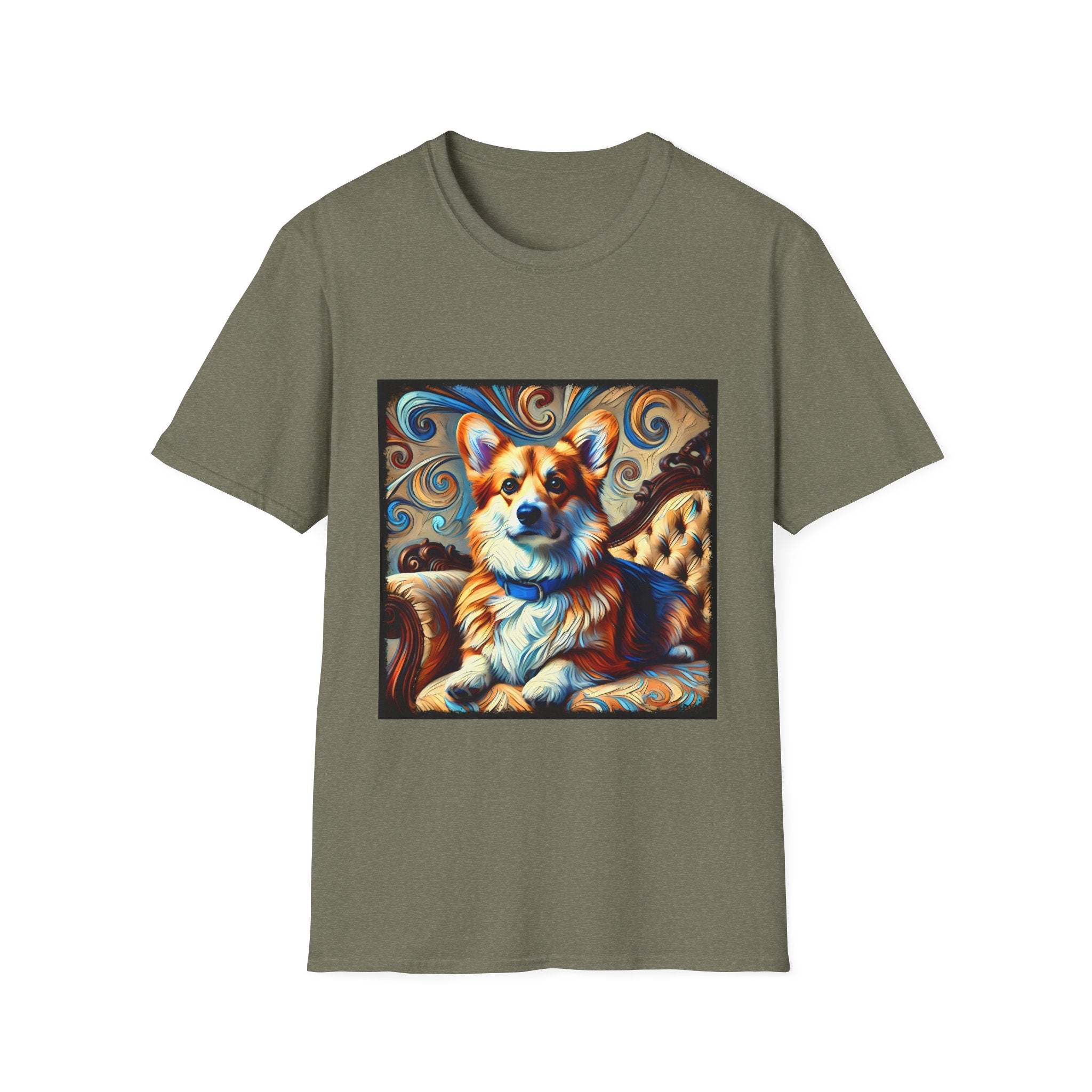 Pembroke Welsh Corgi Warm Swirl | Unisex Dog T-Shirt