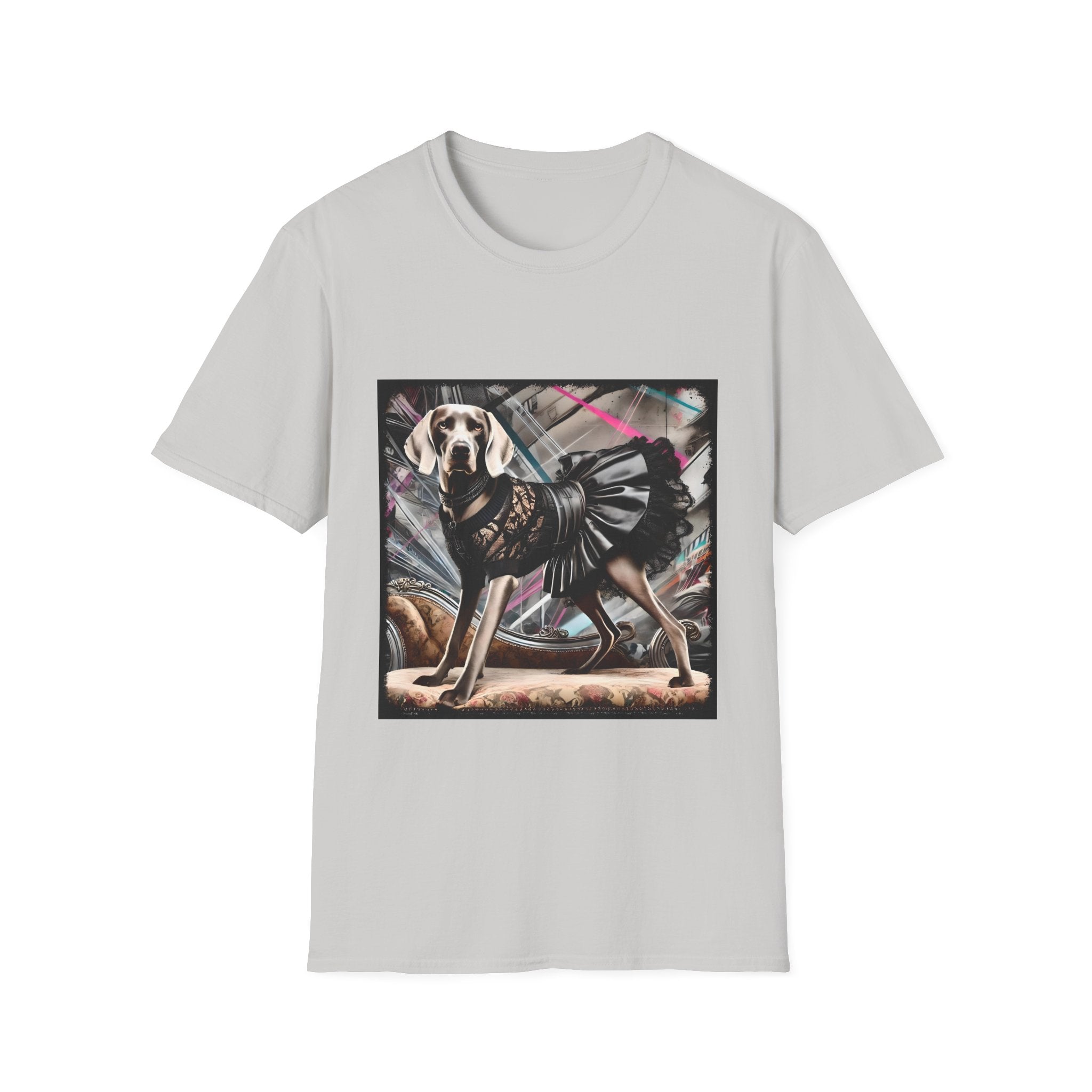 Weimaraner Rock Chic | Unisex Dog T-Shirt