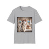 Siberian Husky Red Princess | Unisex Dog T-Shirt
