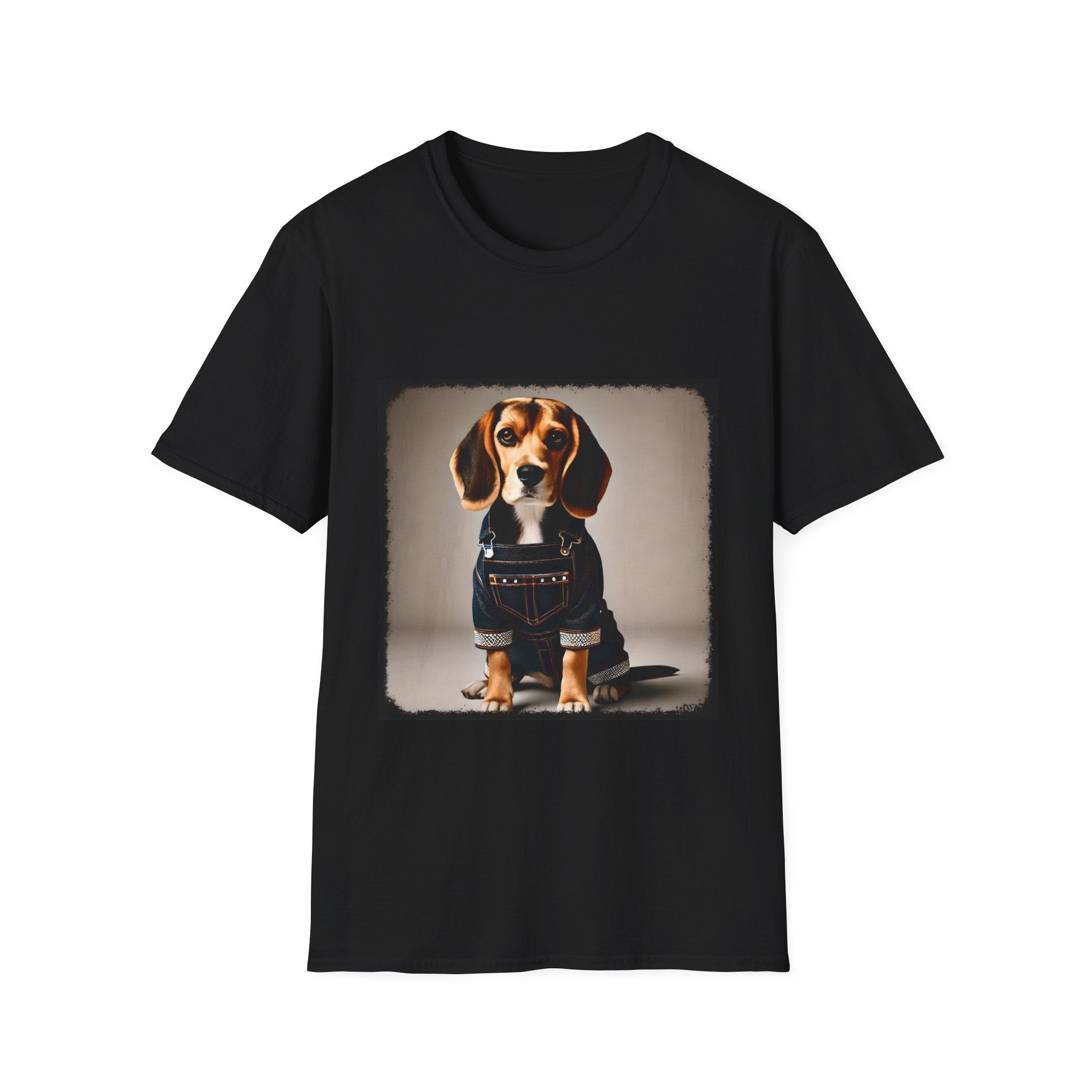 Beagle Denim Dream | Unisex Dog T-Shirt