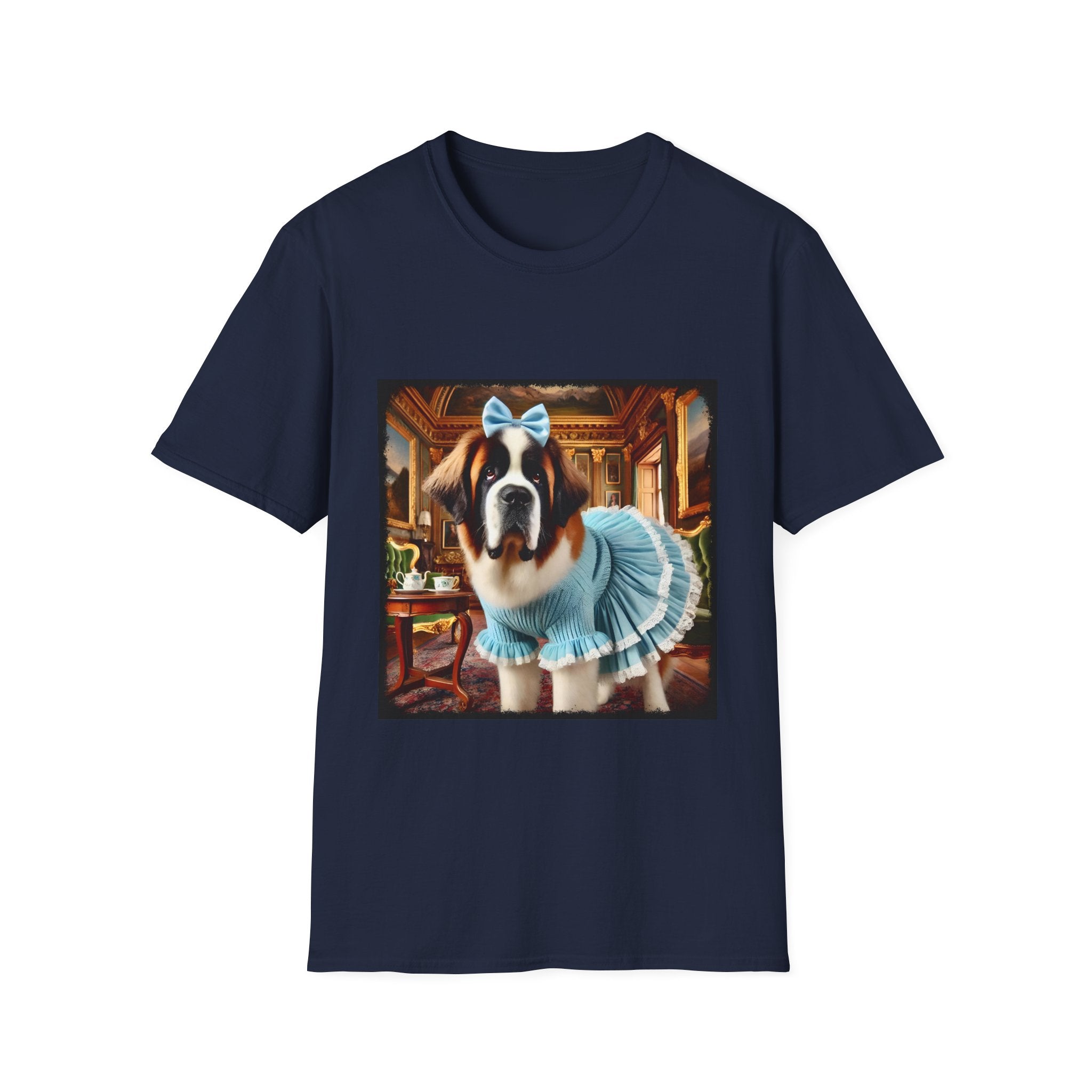 Saint Bernard Pampered Pup | Unisex Dog T-Shirt