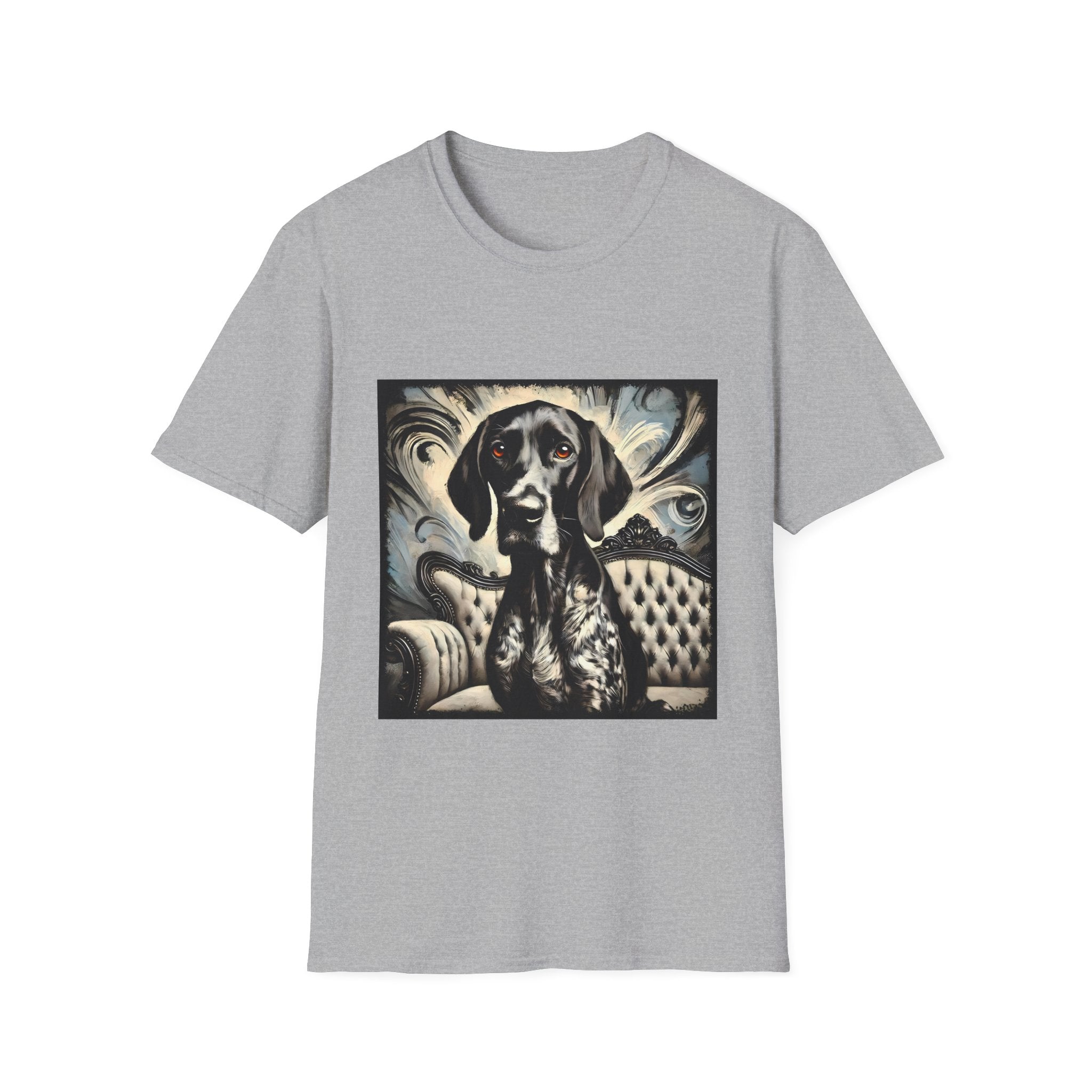 German Shorthaired Pointer Handsome Gent| Unisex Dog T-Shirt
