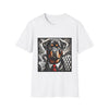 Rottweiler B&W Bold Eyes | Unisex Dog T-Shirt
