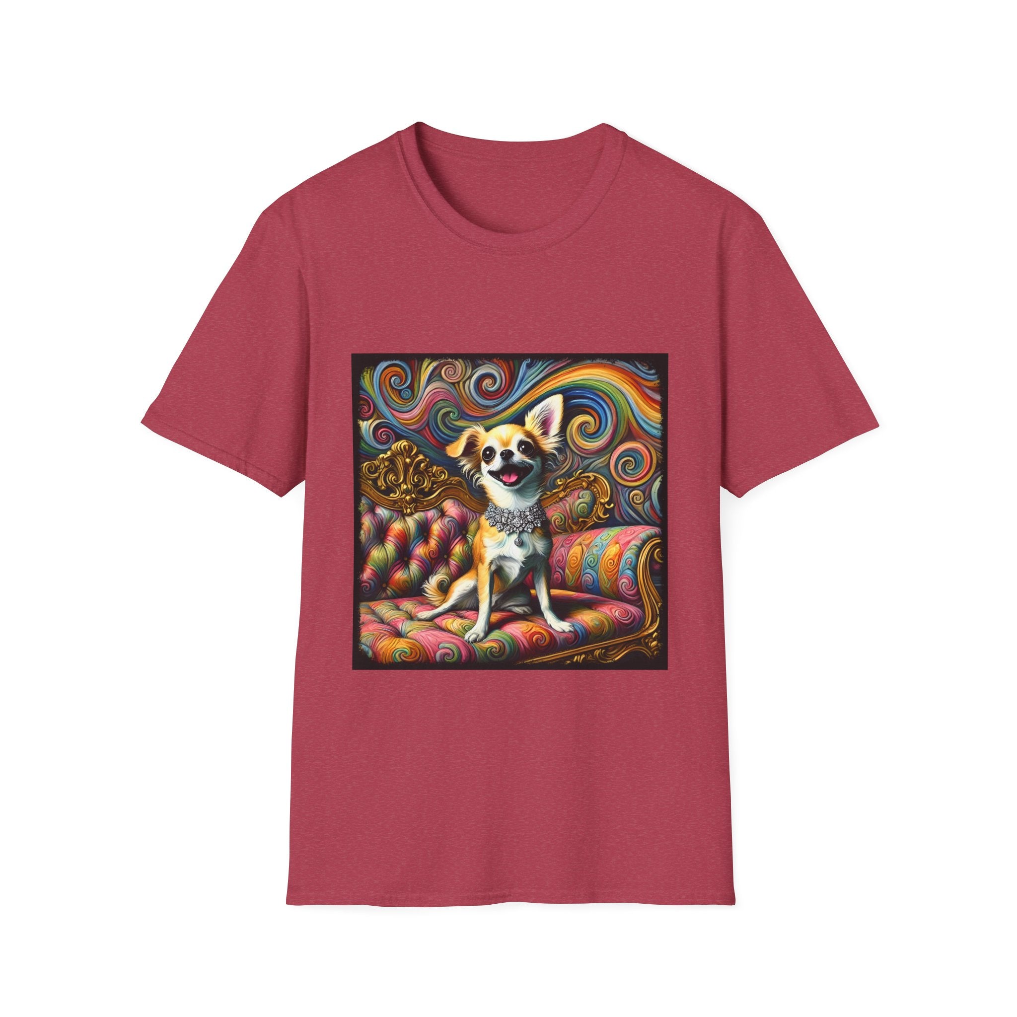 Chihuahua Blissful Swirl | Unisex Dog T-Shirt