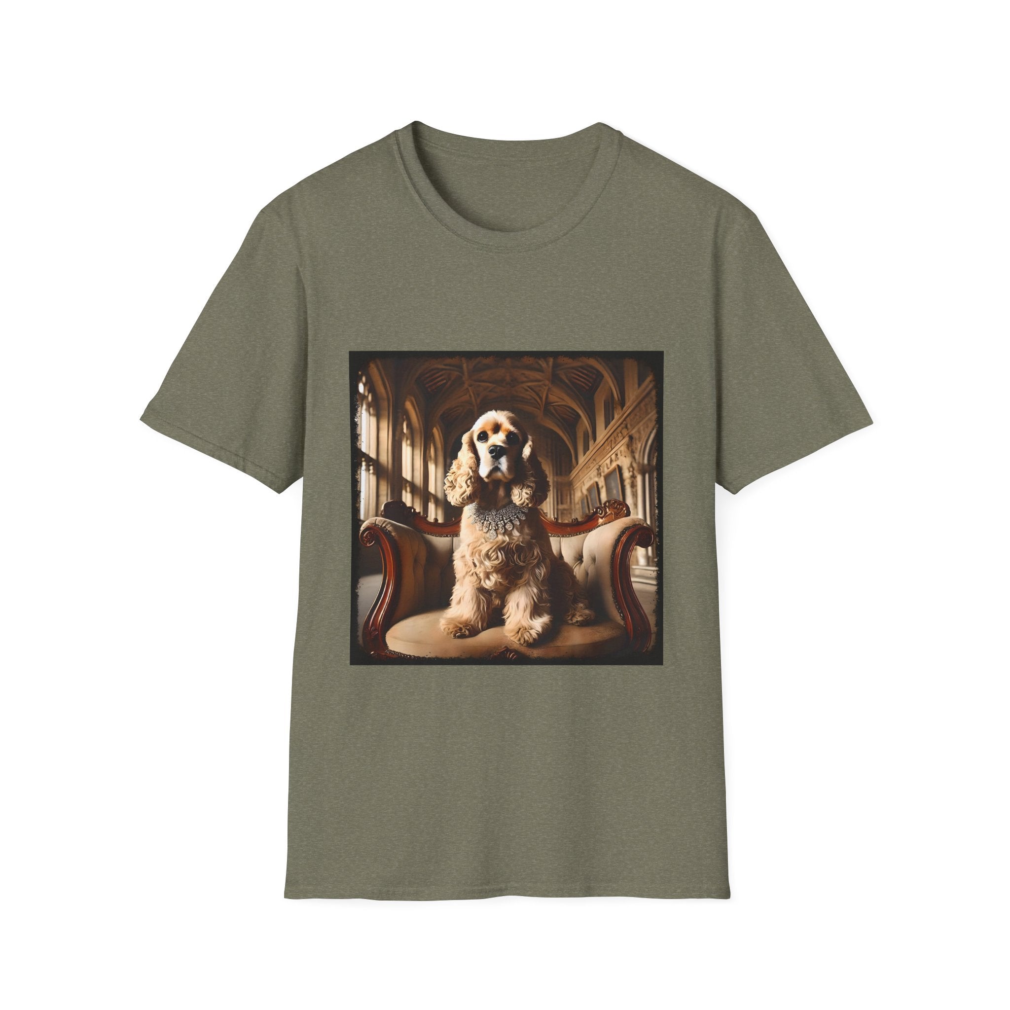 Cocker Spaniel Dashing Diva | Unisex Dog T-Shirt